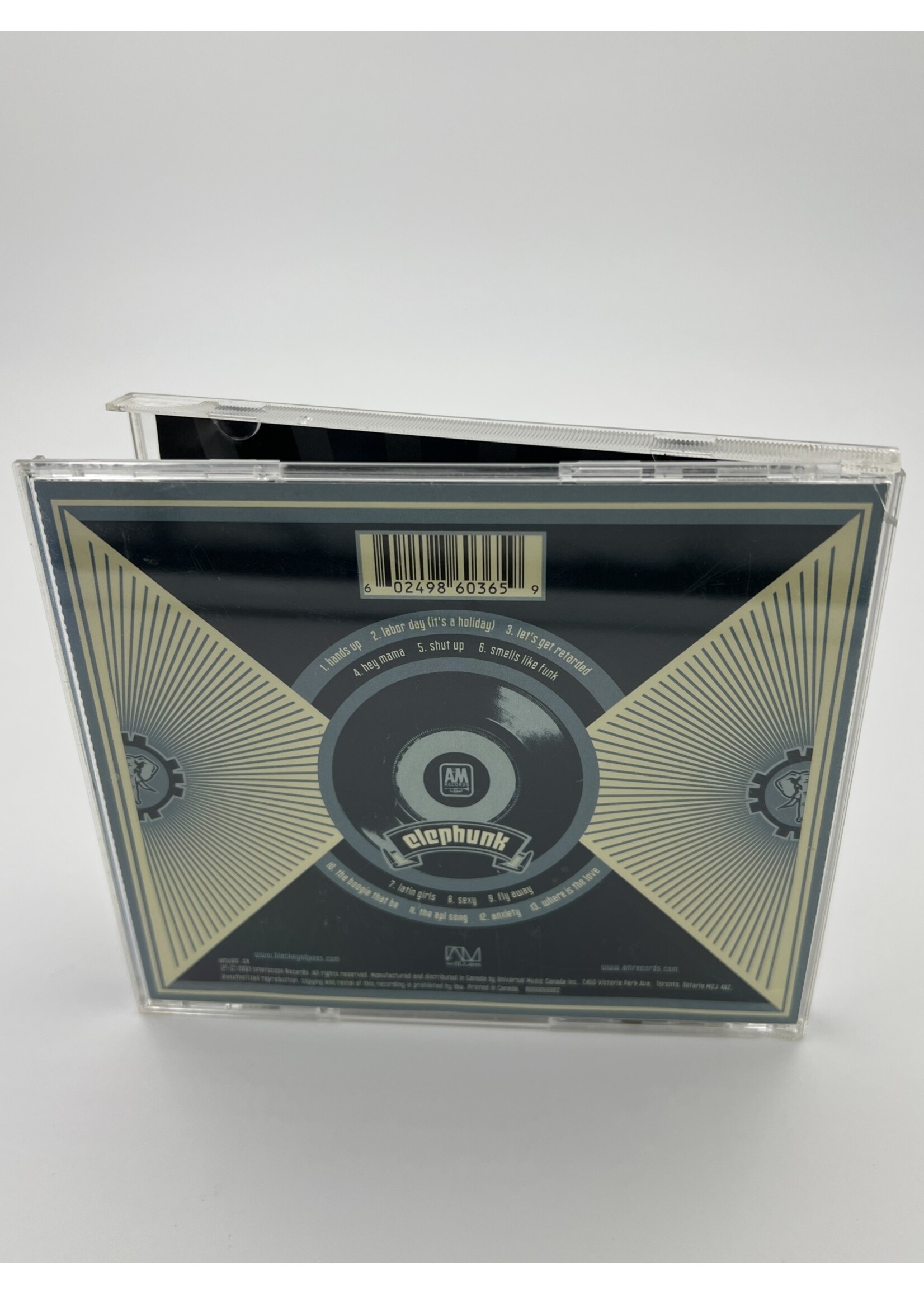 CD   The Black Eyed Peas Elephunk CD