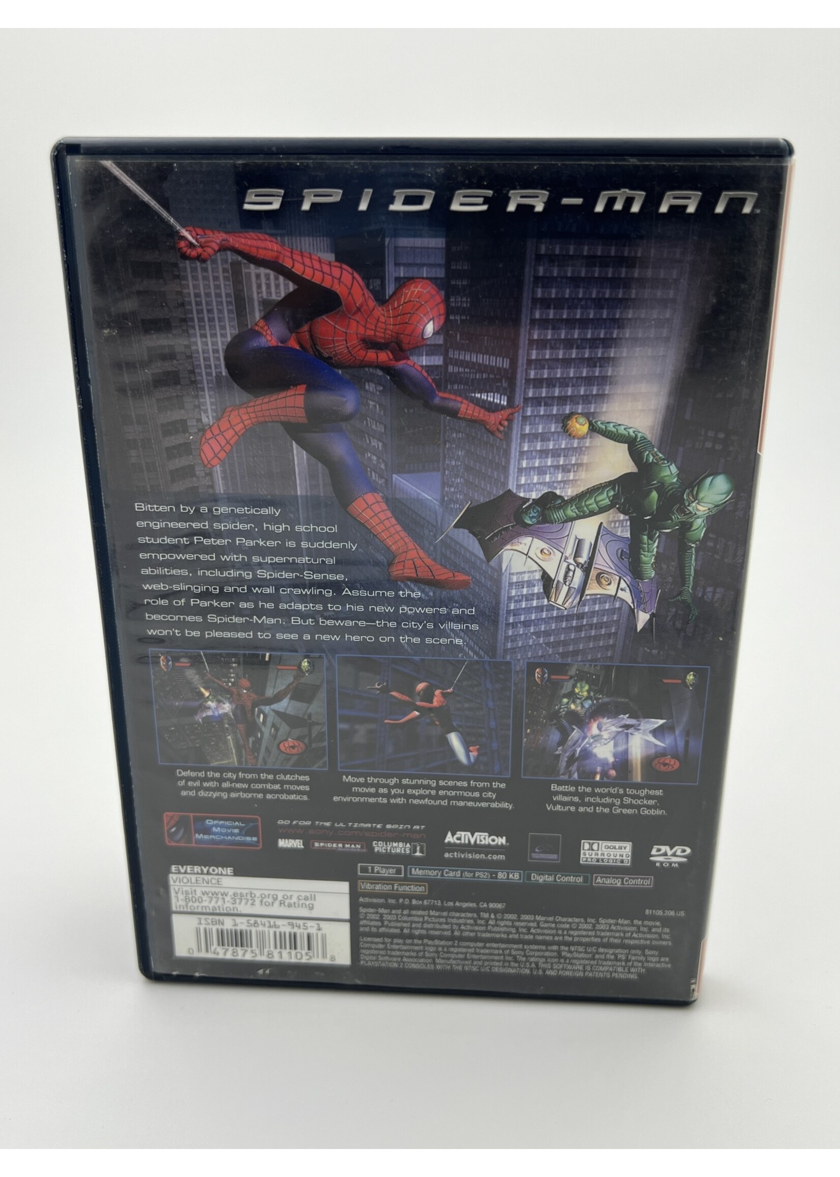 Sony   Spiderman Greatest Hits PS2