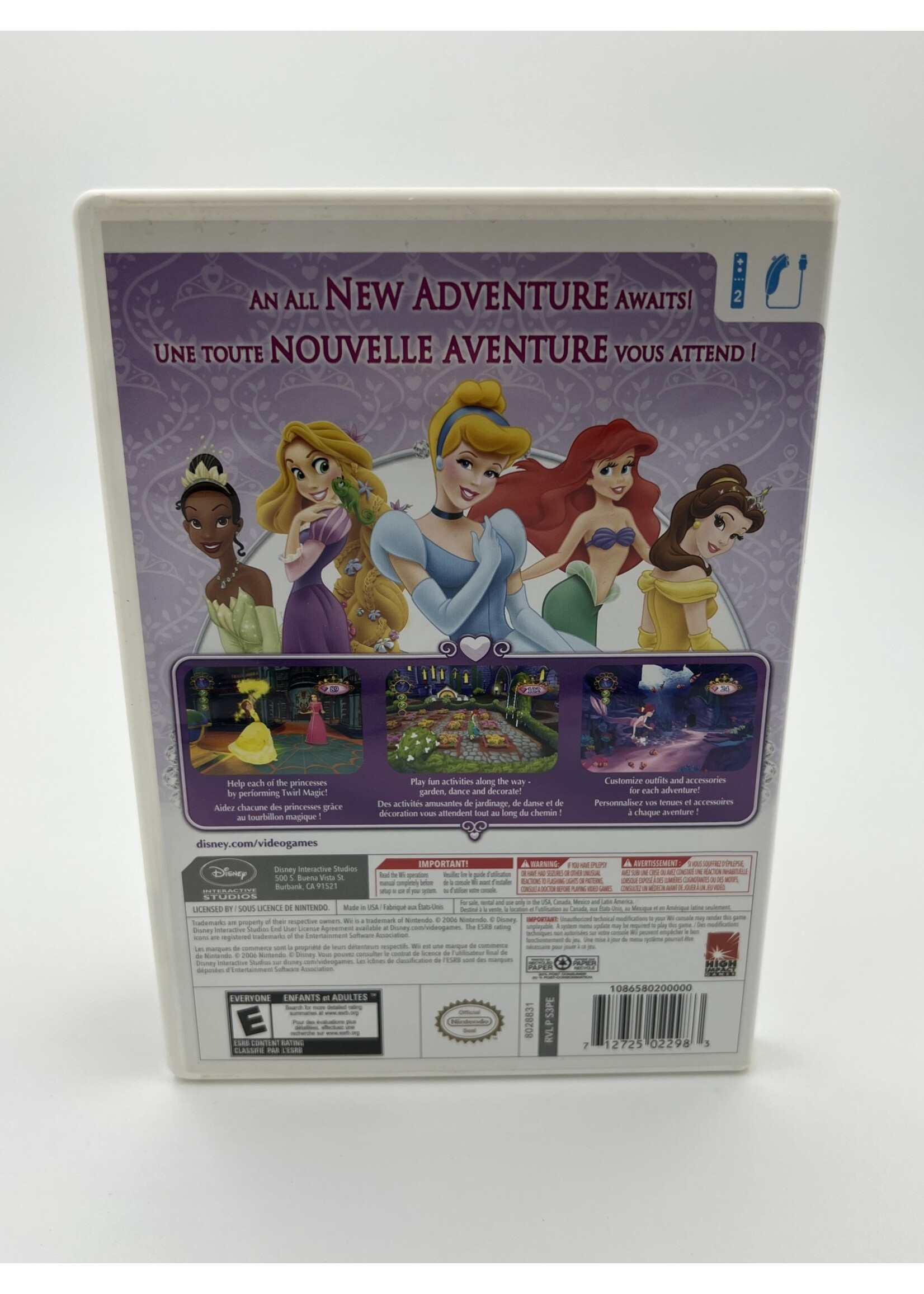 Nintendo   Disney Princess My Fairytale Adventure Wii