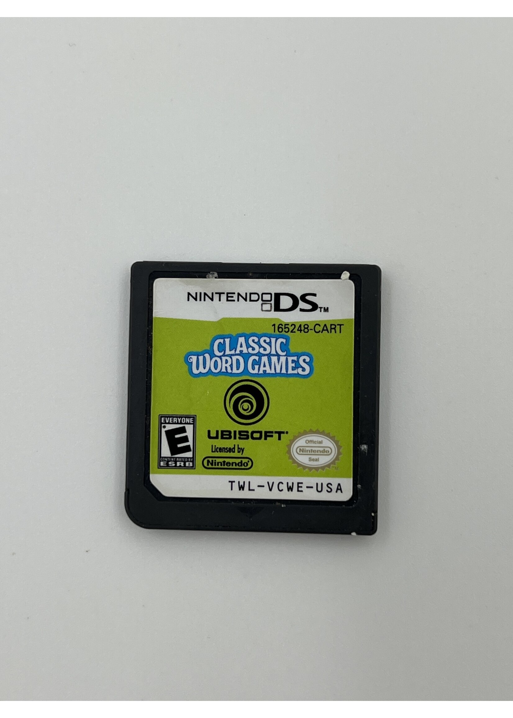 Nintendo   Classic Word Games DS