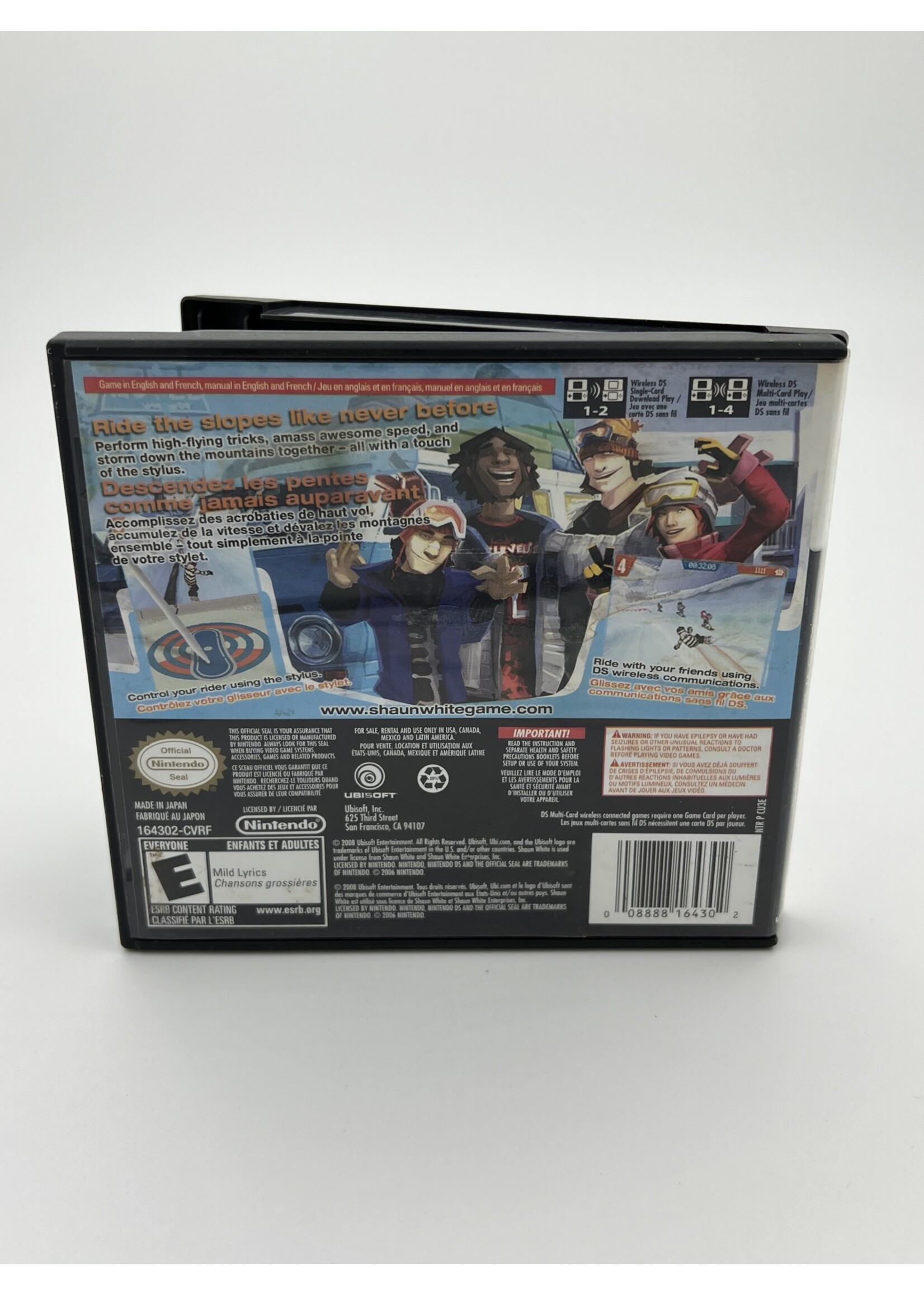 Nintendo Shaun White Snowboarding DS