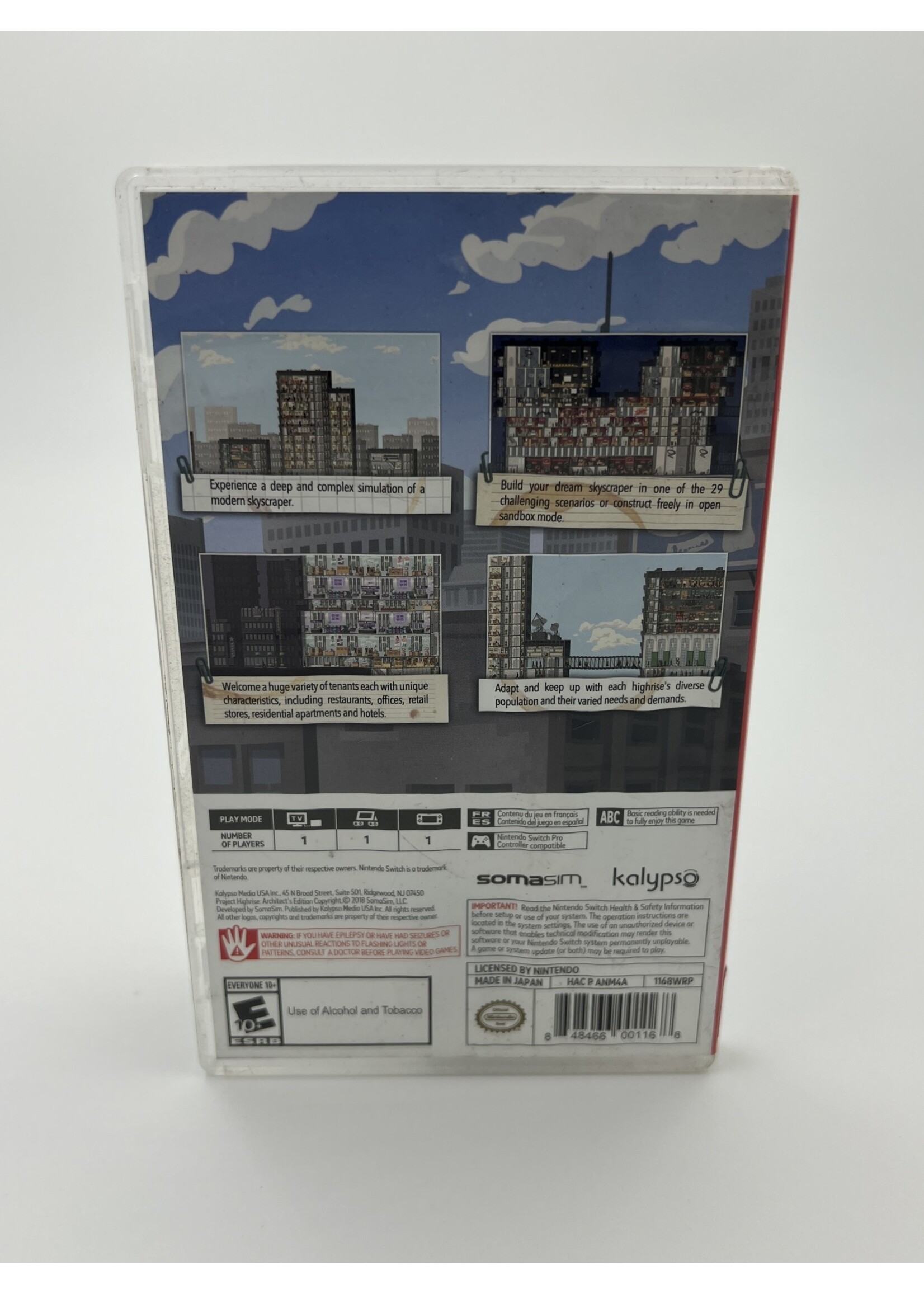Nintendo   Project Highrise Architects Edition Switch