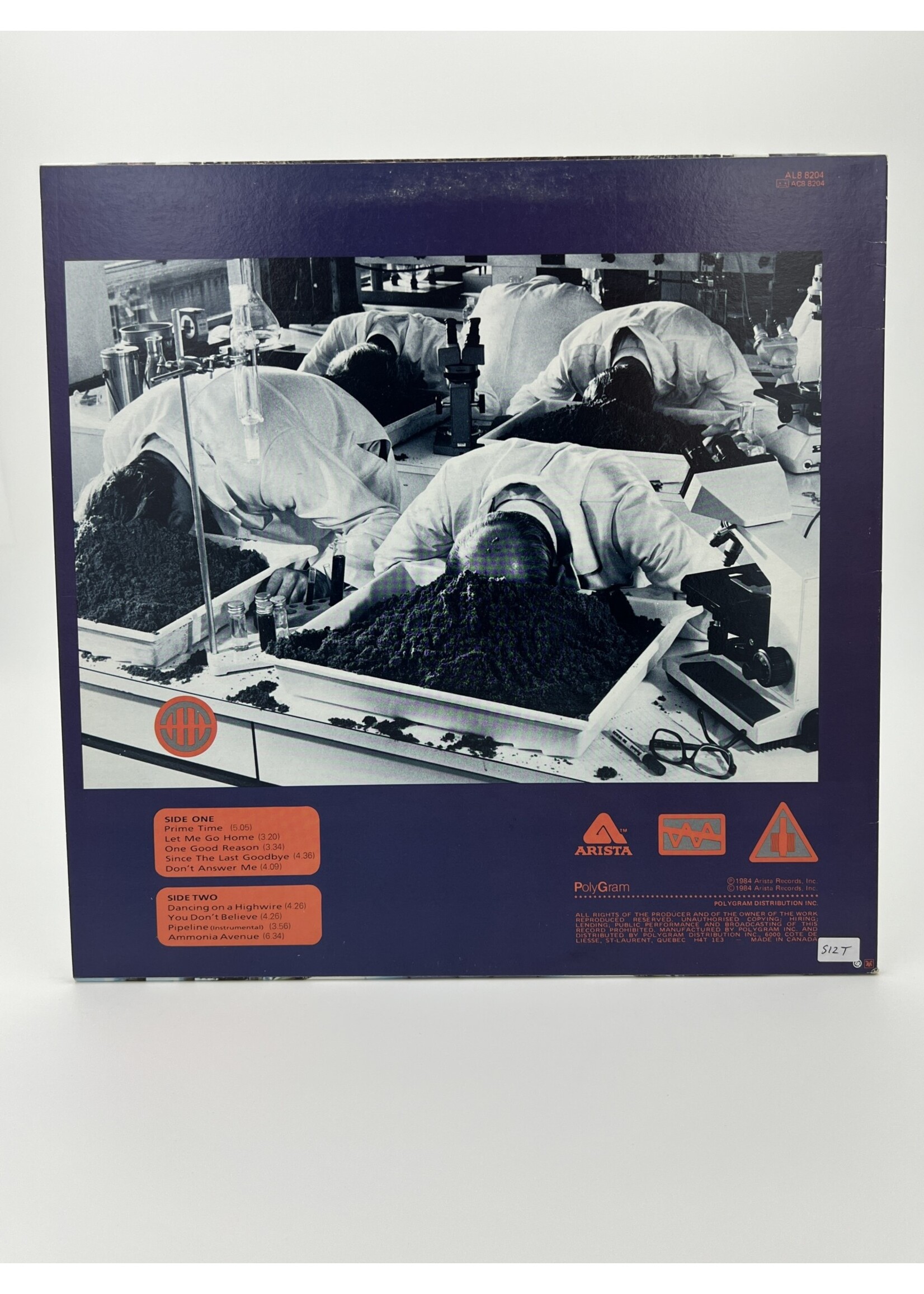 LP   The Alan Parsons Project Ammonia Avenue LP Record