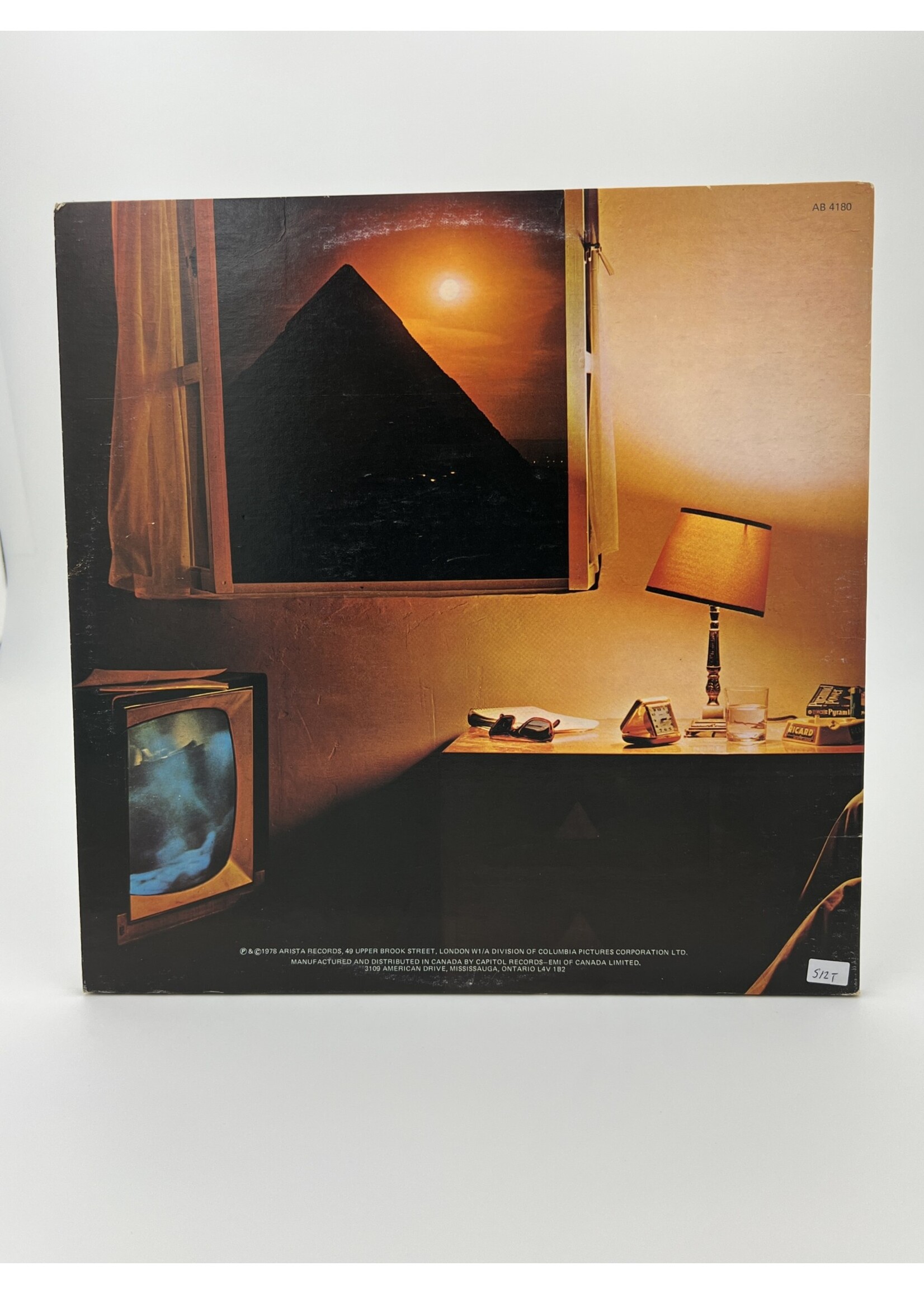 LP   The Alan Parsons Project Pyramid LP Record