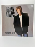 LP Bryan Adams You Want It You Got It LP Record