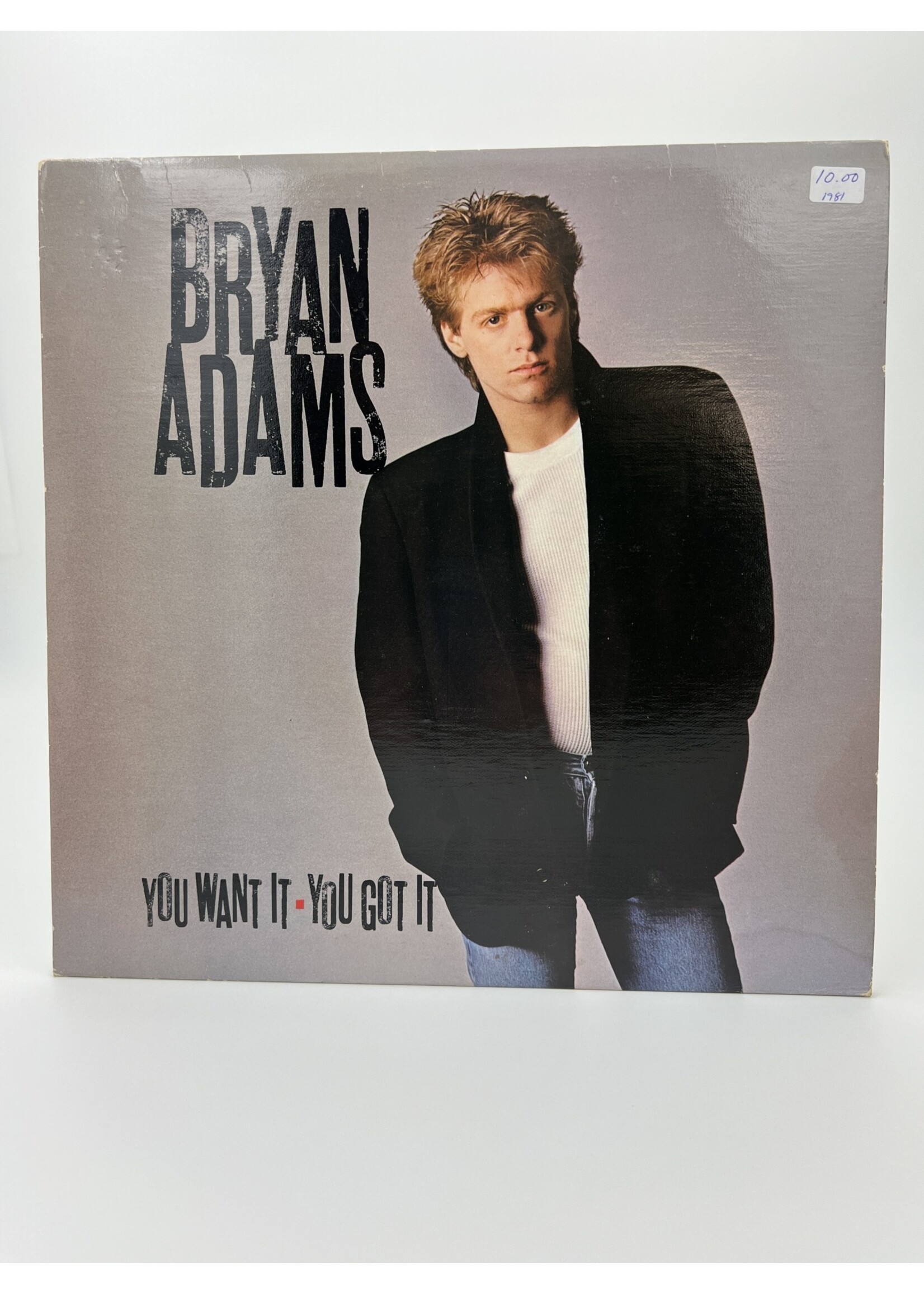 LP Bryan Adams You Want It You Got It LP Record