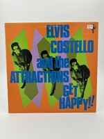 LP Elvis Costello And The Attractions Get Happy LP Record