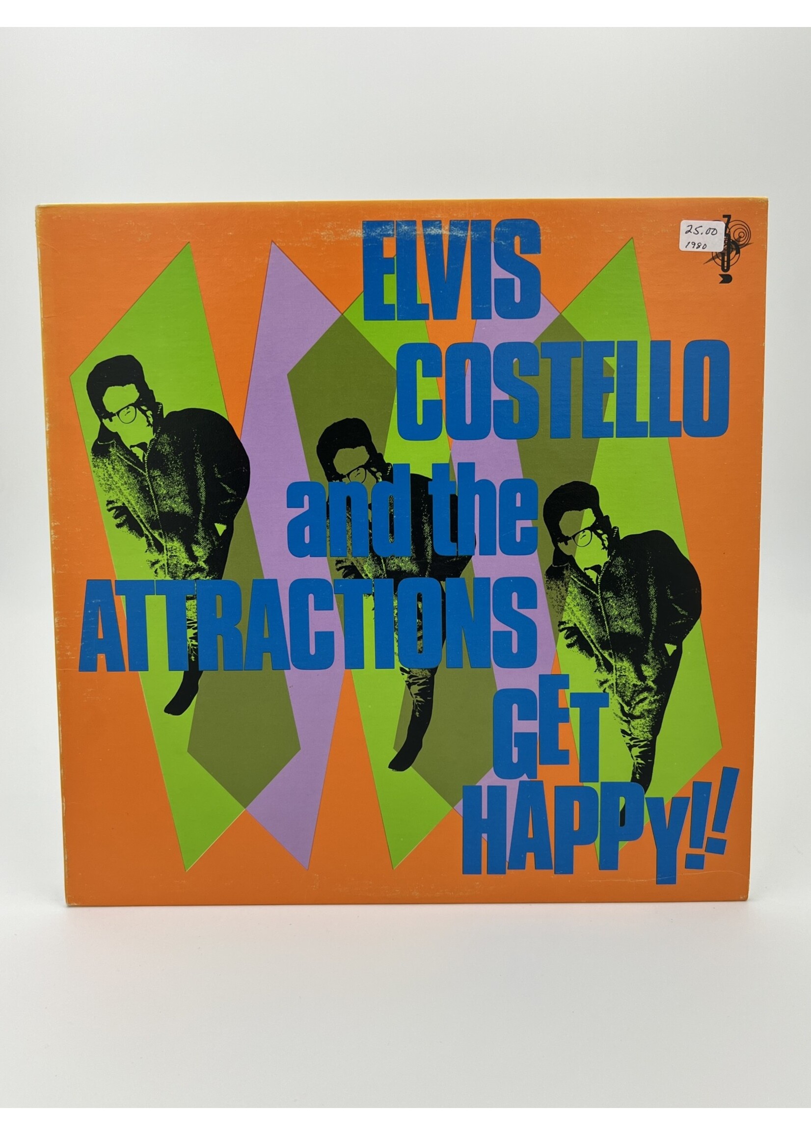 LP   Elvis Costello And The Attractions Get Happy LP Record