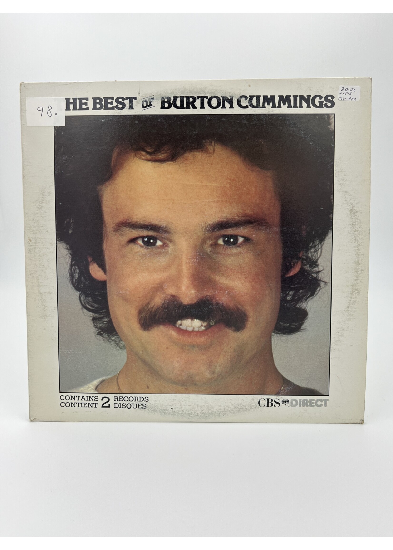 LP   The Best Of Burton Cummings 2 LP Record