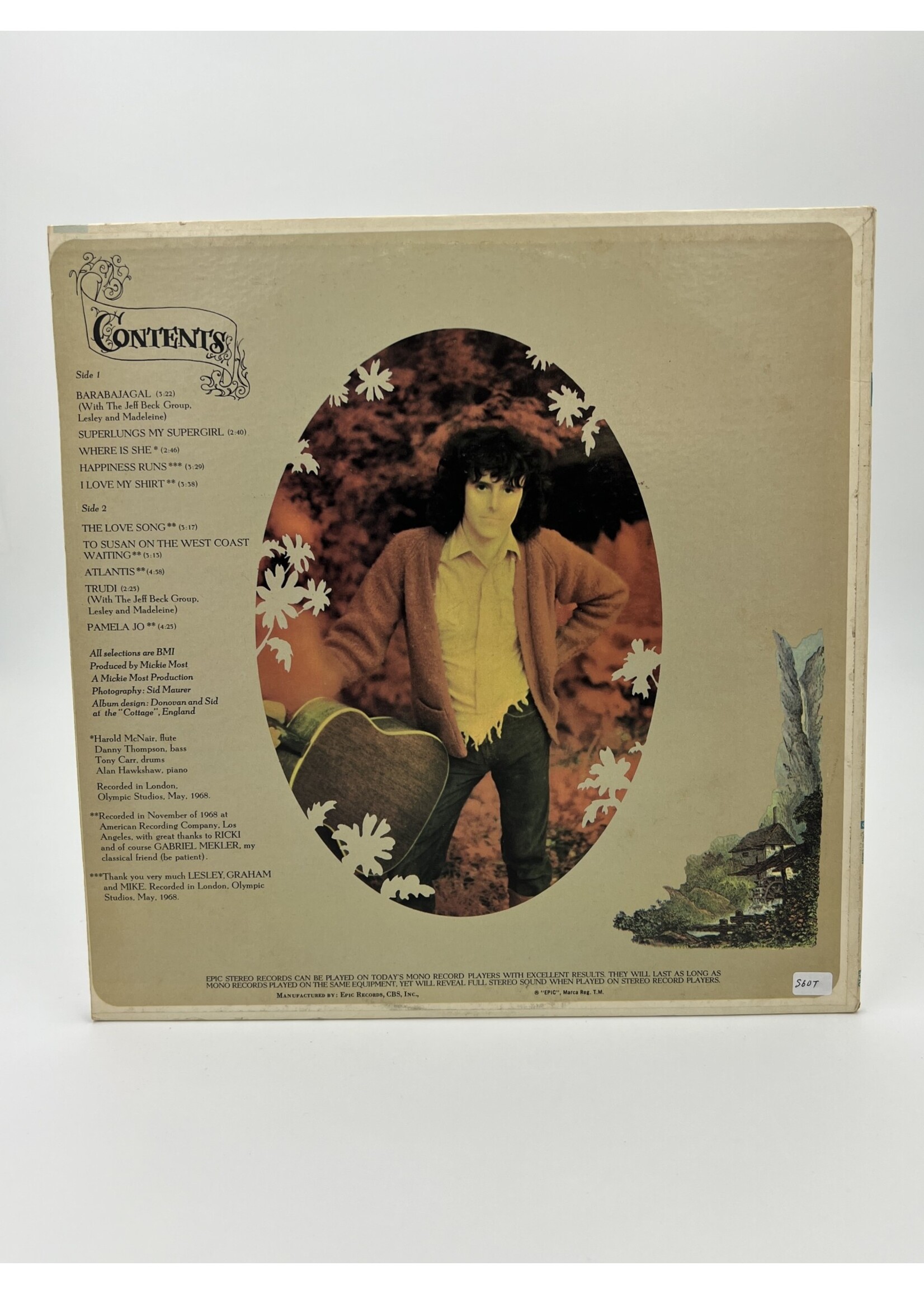 LP   Donovan Barabajagal LP Record