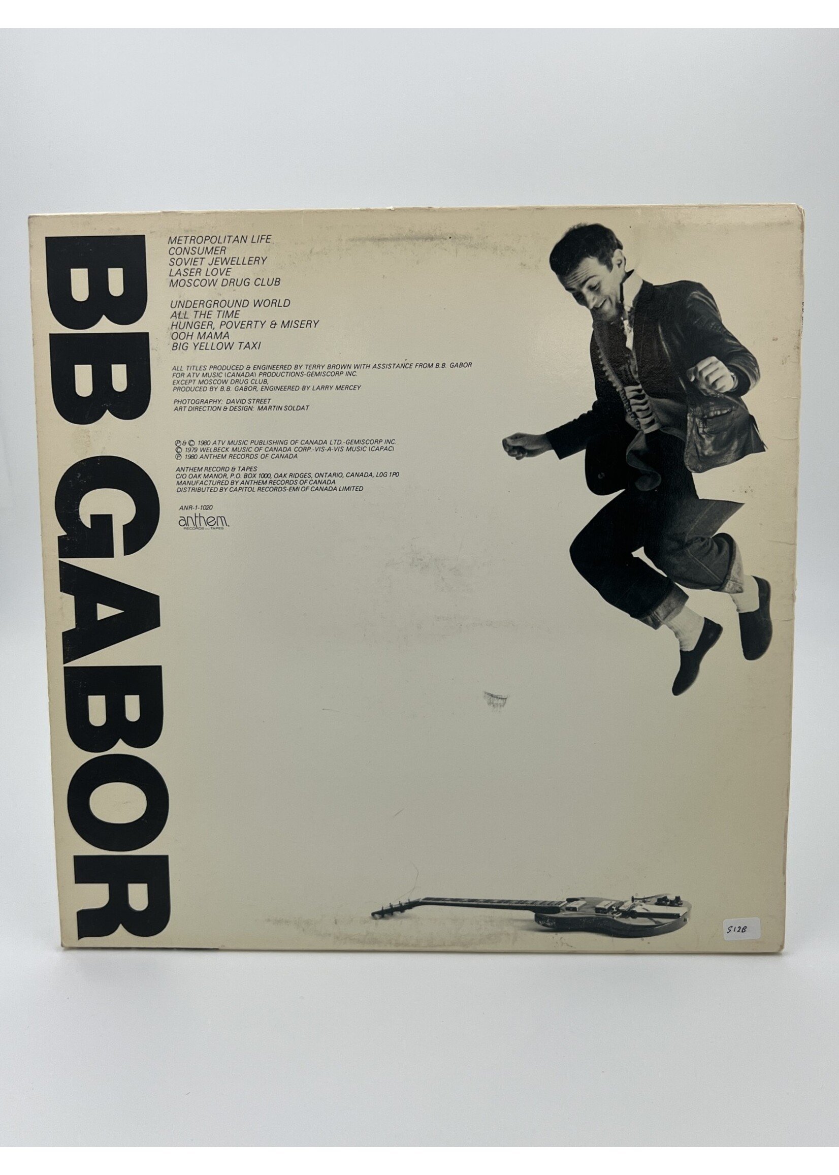 LP   BB Gabor Self Titled LP Record