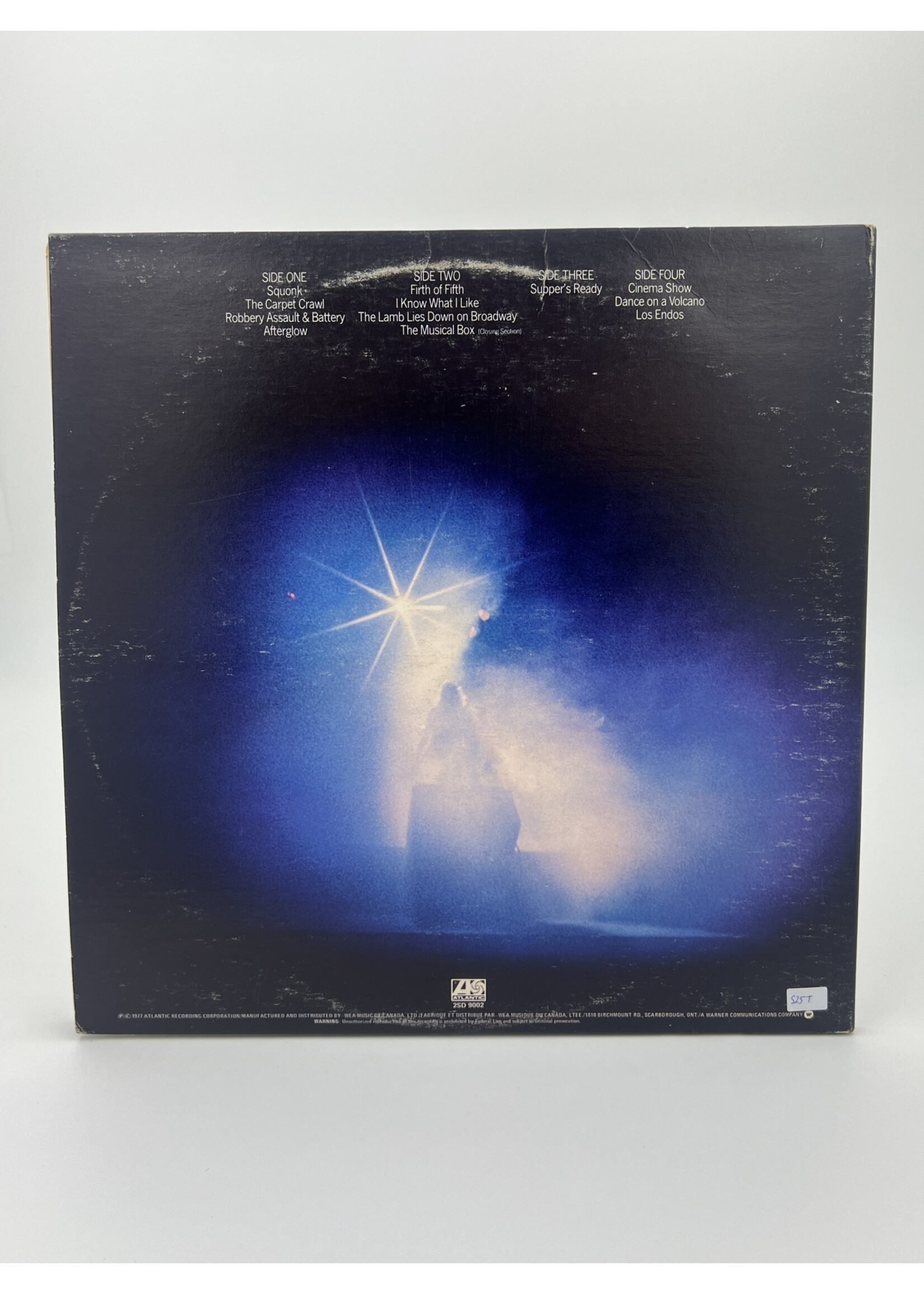 LP   Genesis Seconds Out 2 LP Record