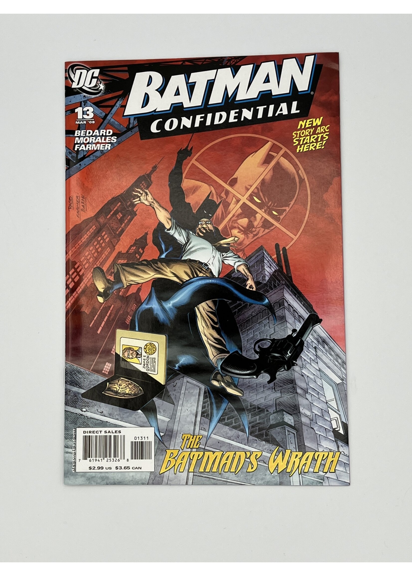 DC   BATMAN CONFIDENTIAL #13 DC March 2008