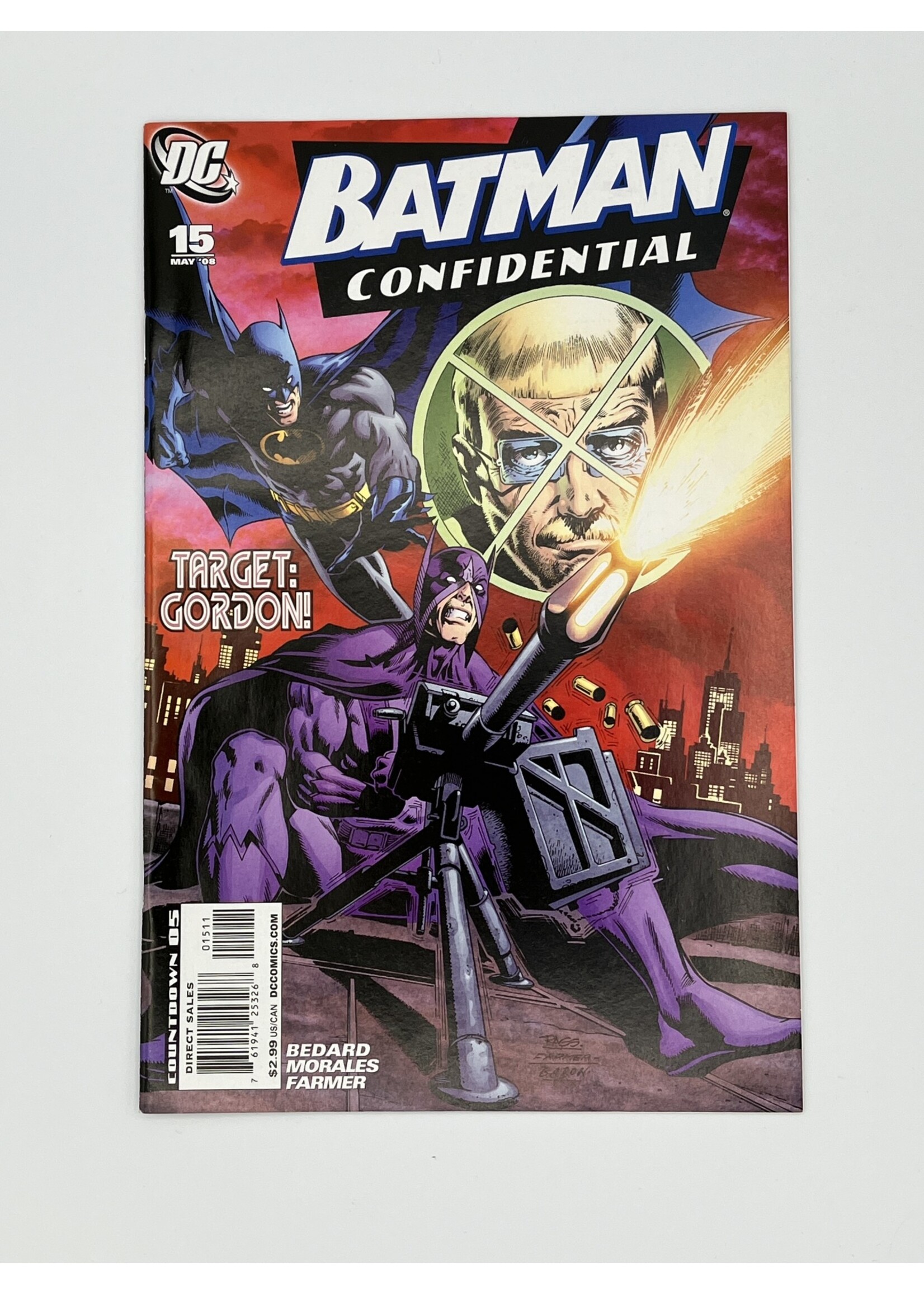 DC   BATMAN CONFIDENTIAL #15 DC May 2008