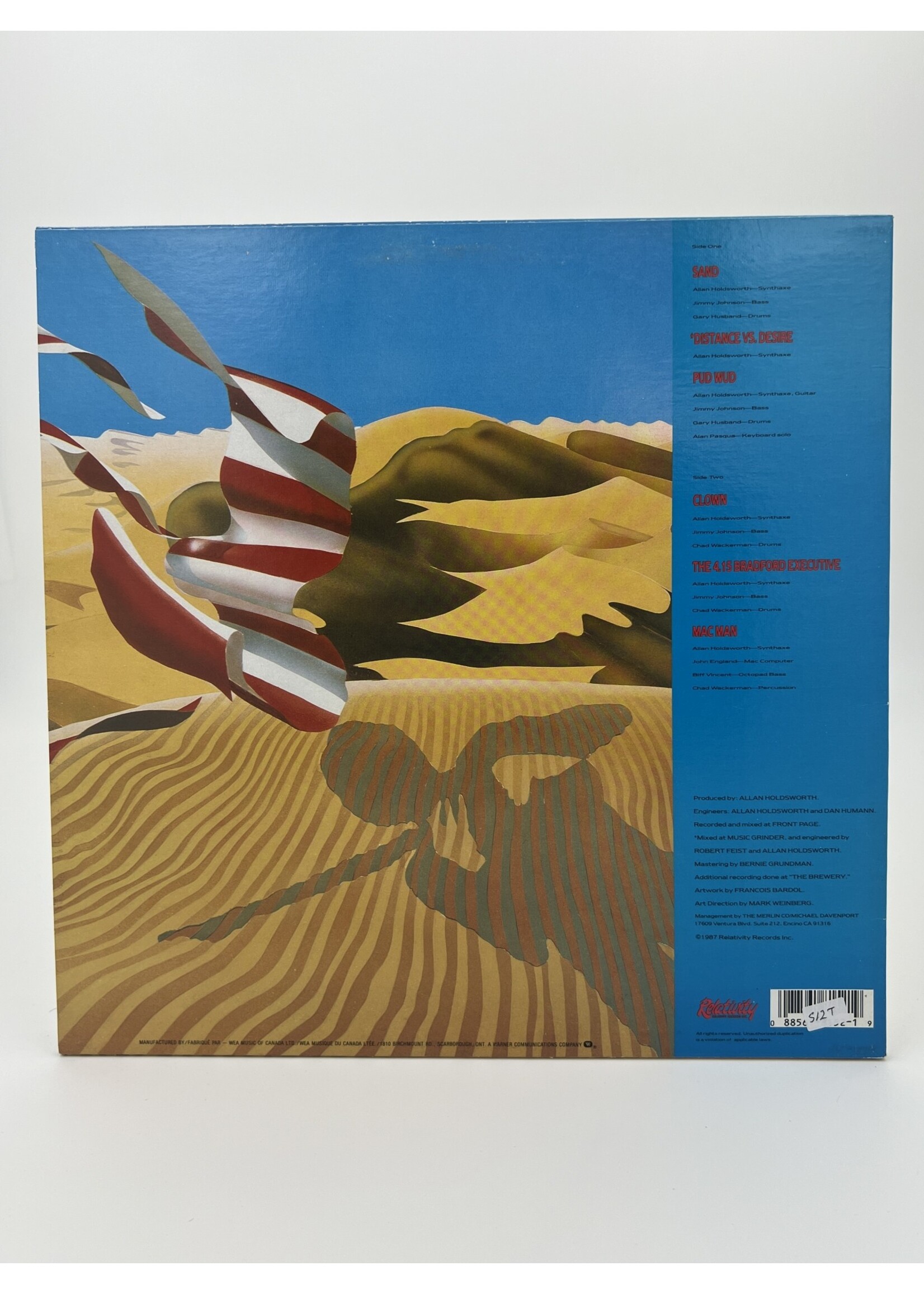 LP   Allan Holdsworth Sand LP Record