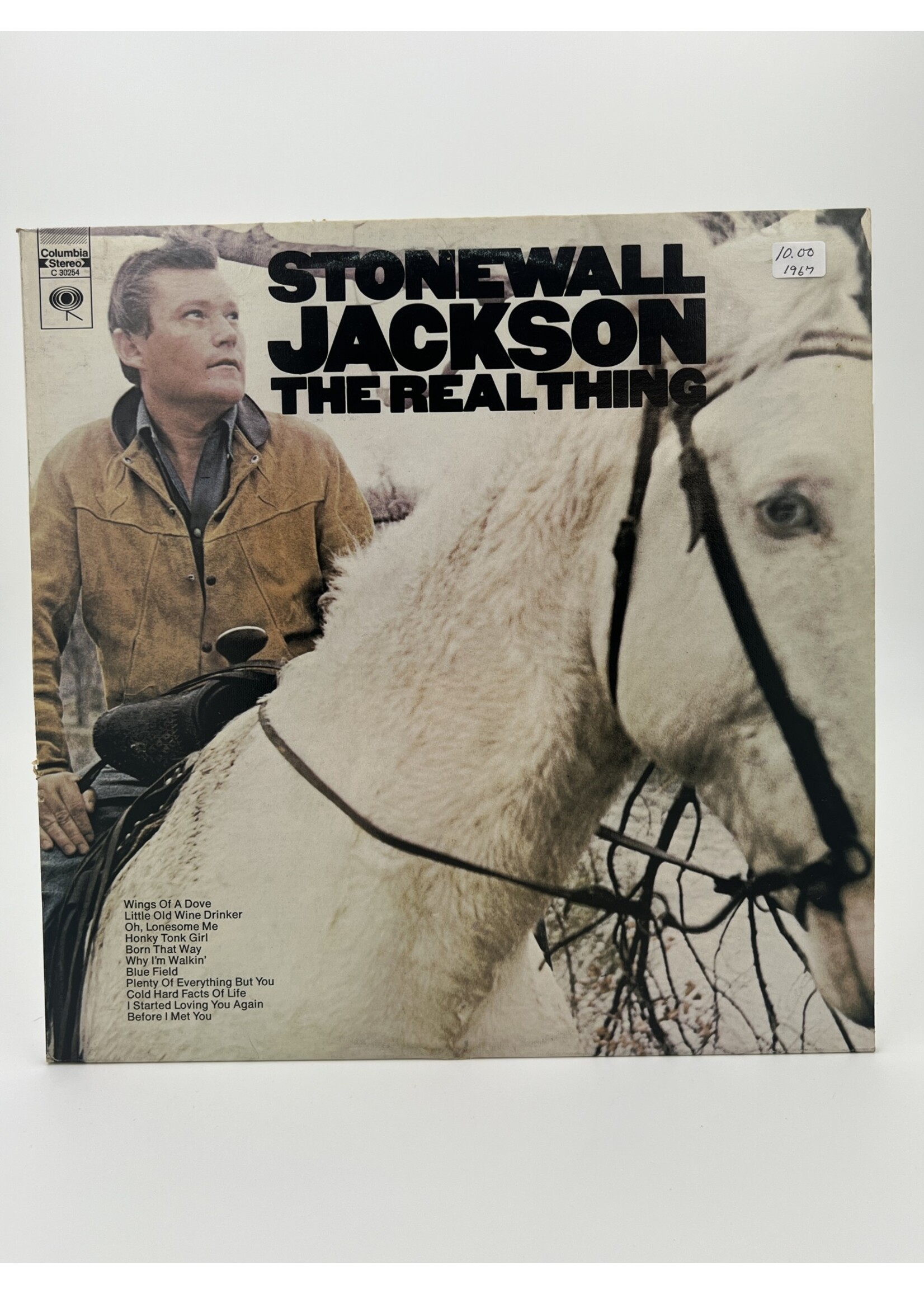 LP   Stonewall Jackson The Real Thing LP Record