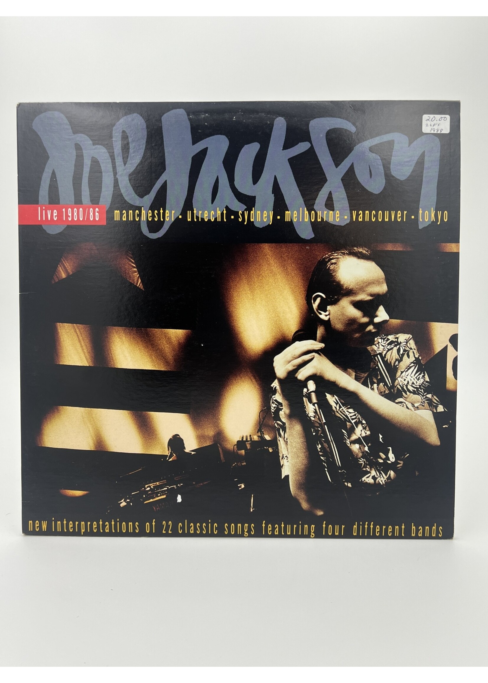 LP   Joe Jackson Live 1980 To 1986 2 LP Record