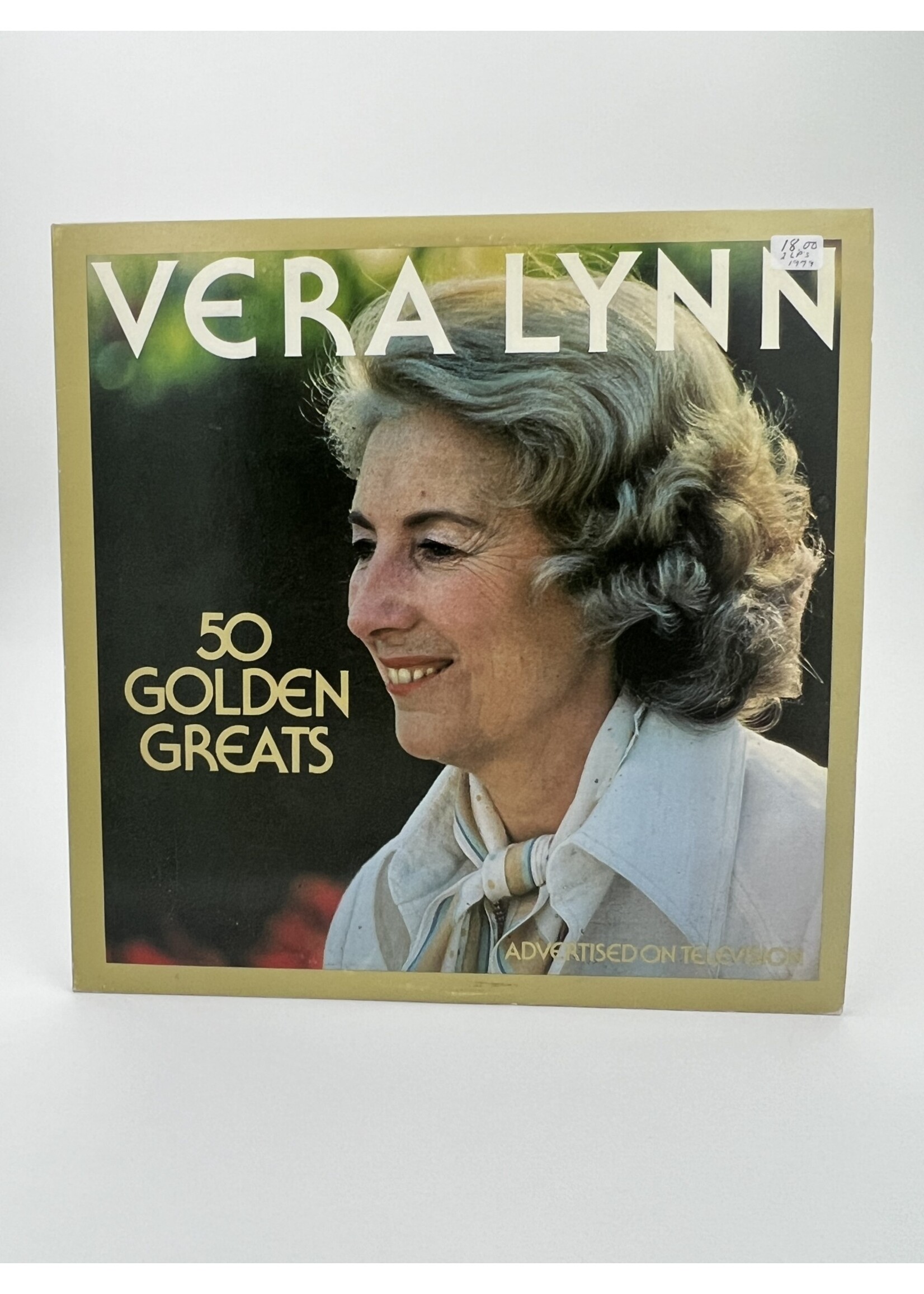 LP   Vera Lynn 50 Golden Greats 2 LP Record