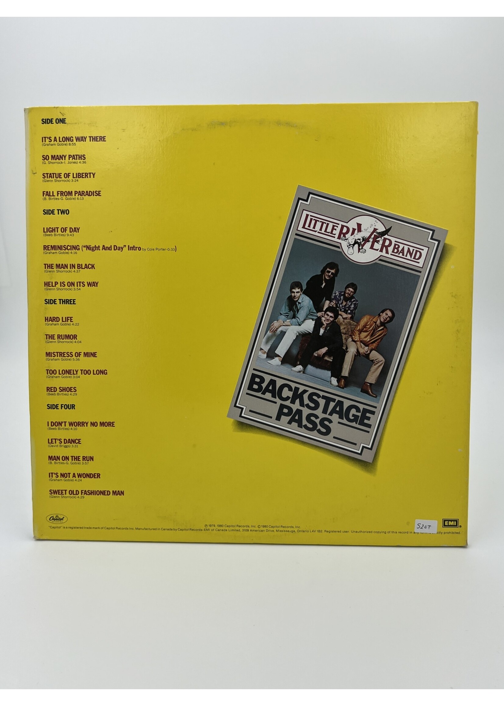 LP   Little River Band Backstage Pass 2 LP Record
