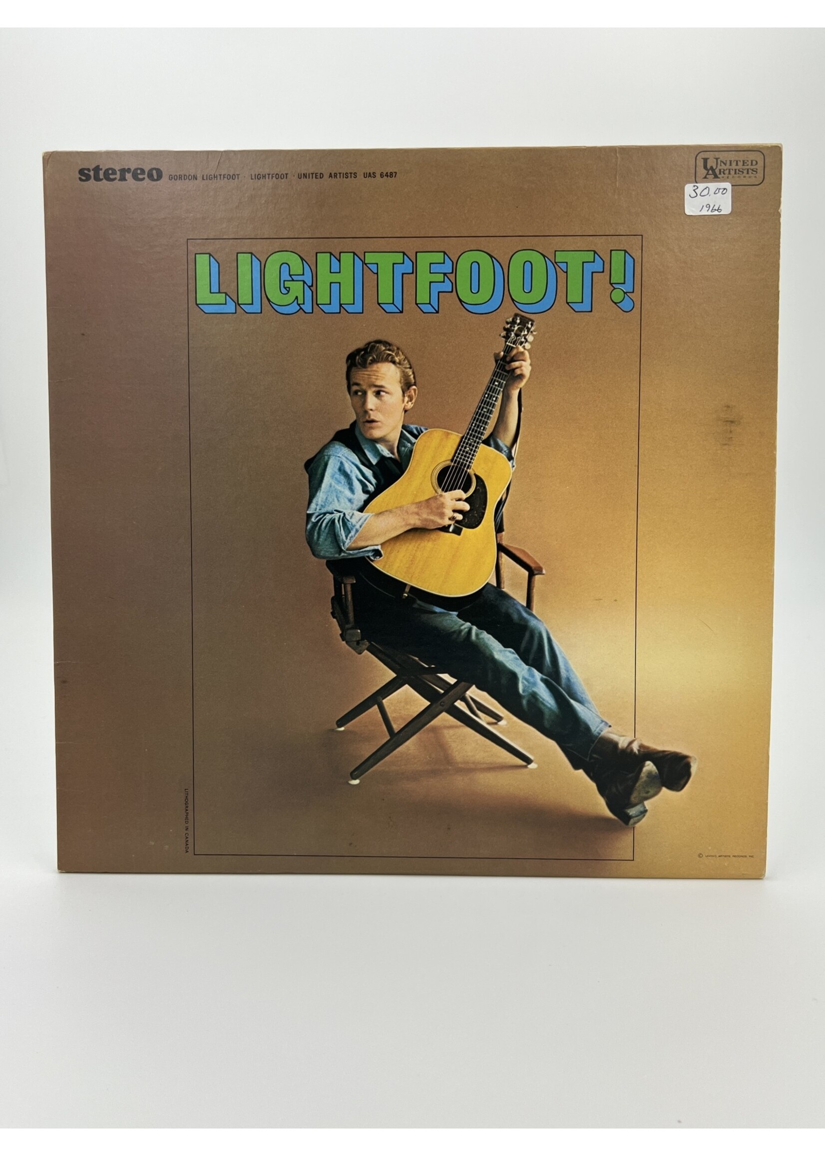 LP Gordon Lightfoot Lightfoot LP Record