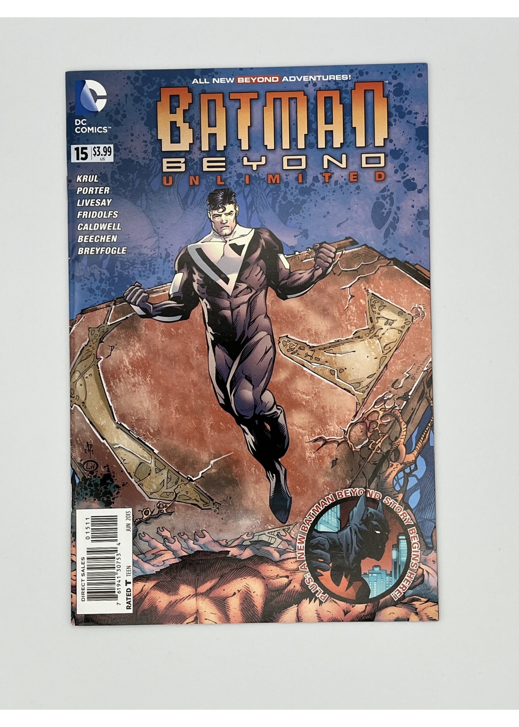 DC   BATMAN BEYOND: UNLIMITED #15 DC June 2013