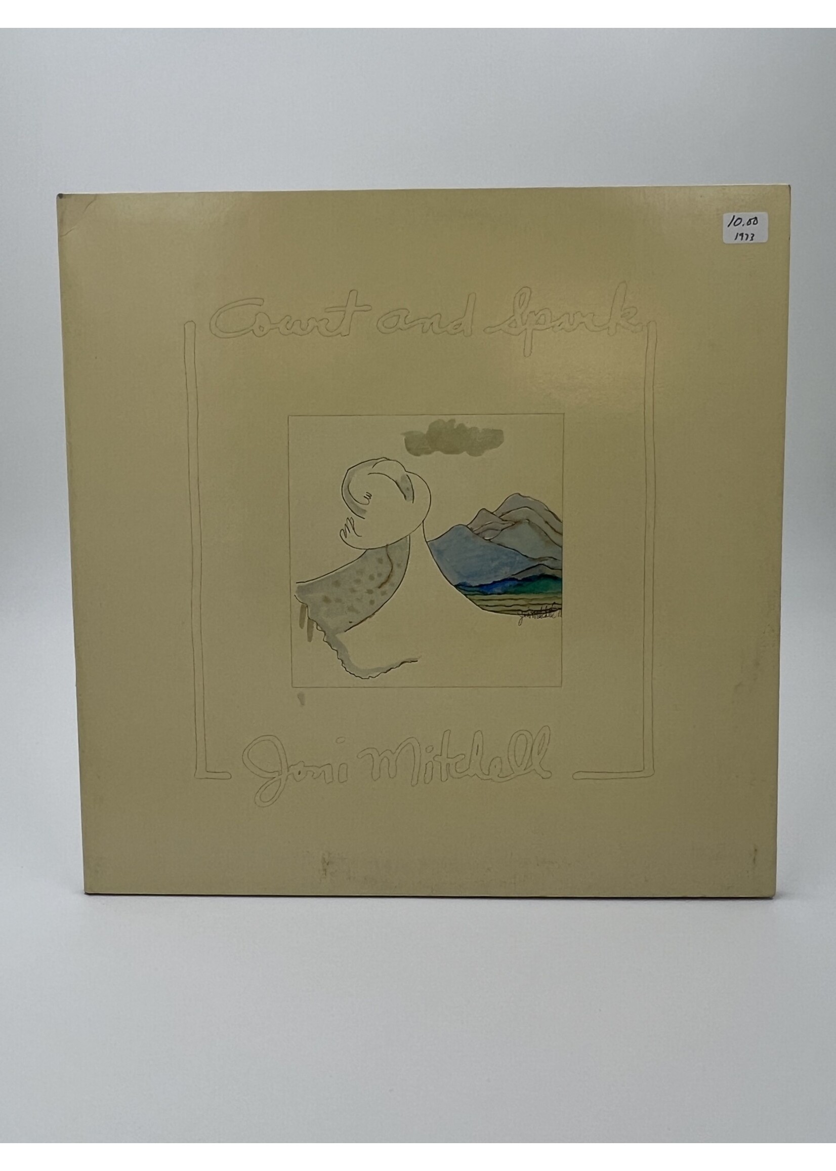 LP   Joni Mitchell Court And Spark LP Record