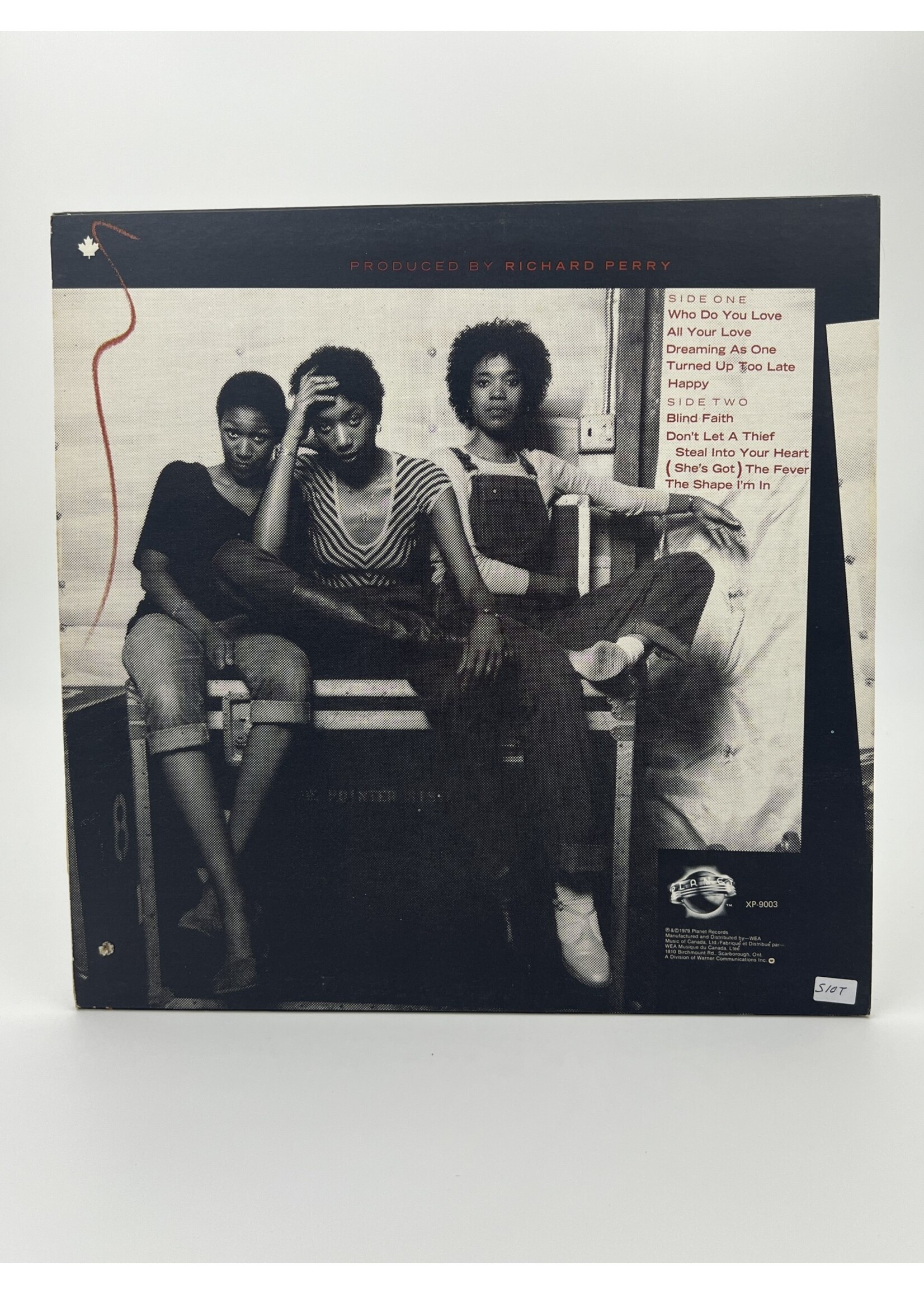 LP   Pointer Sisters Priority LP Record