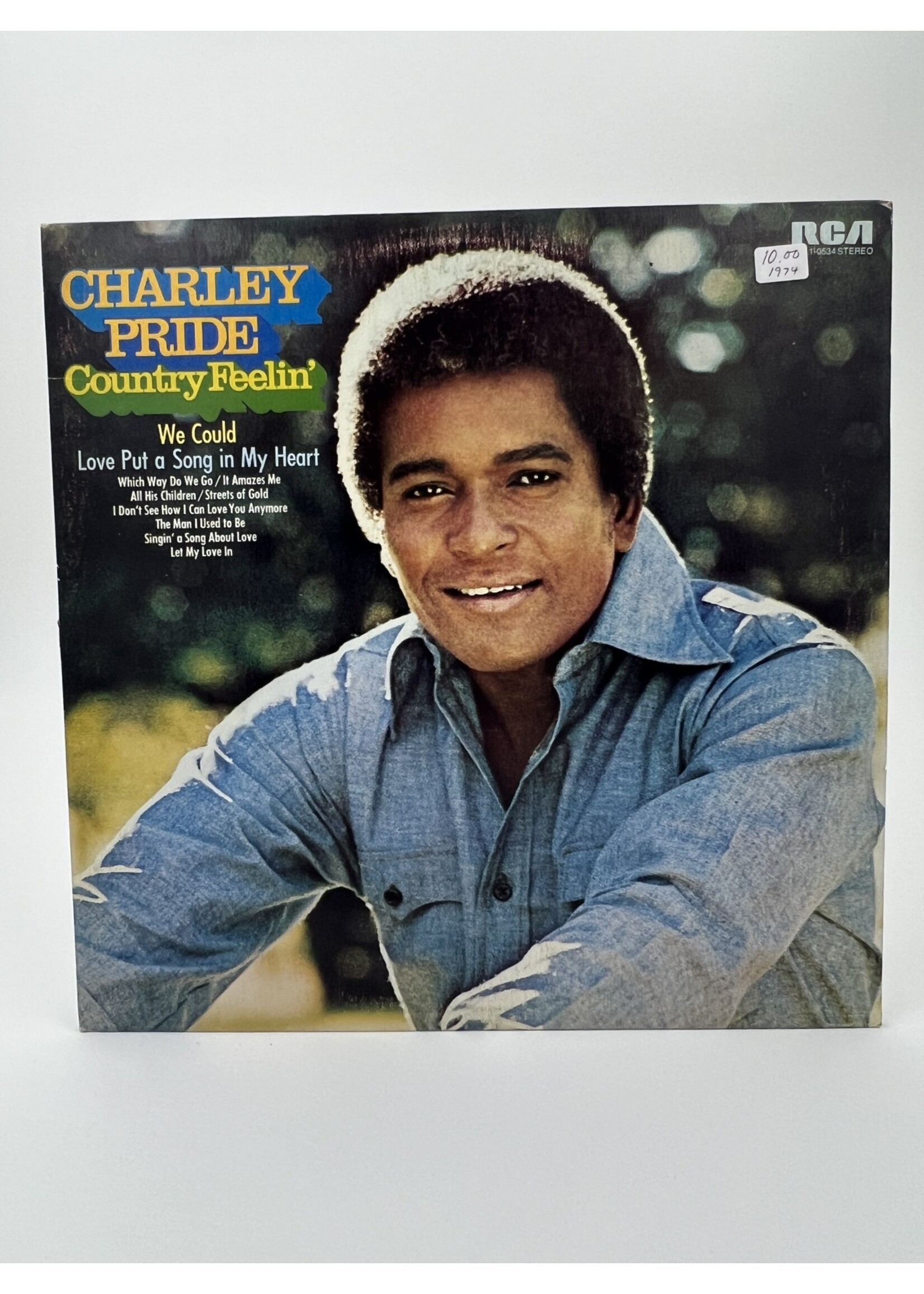 LP   Charley Pride Country Feelin LP Record