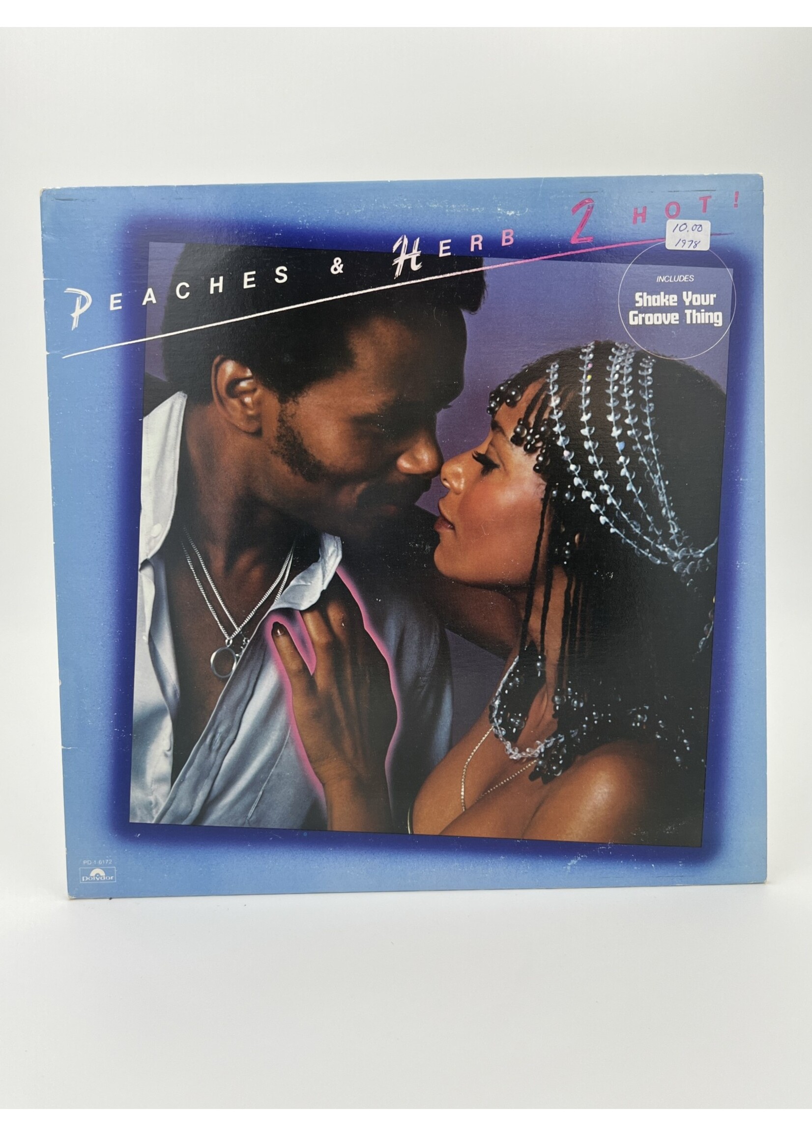 LP Peaches and Herb 2 Hot LP Record