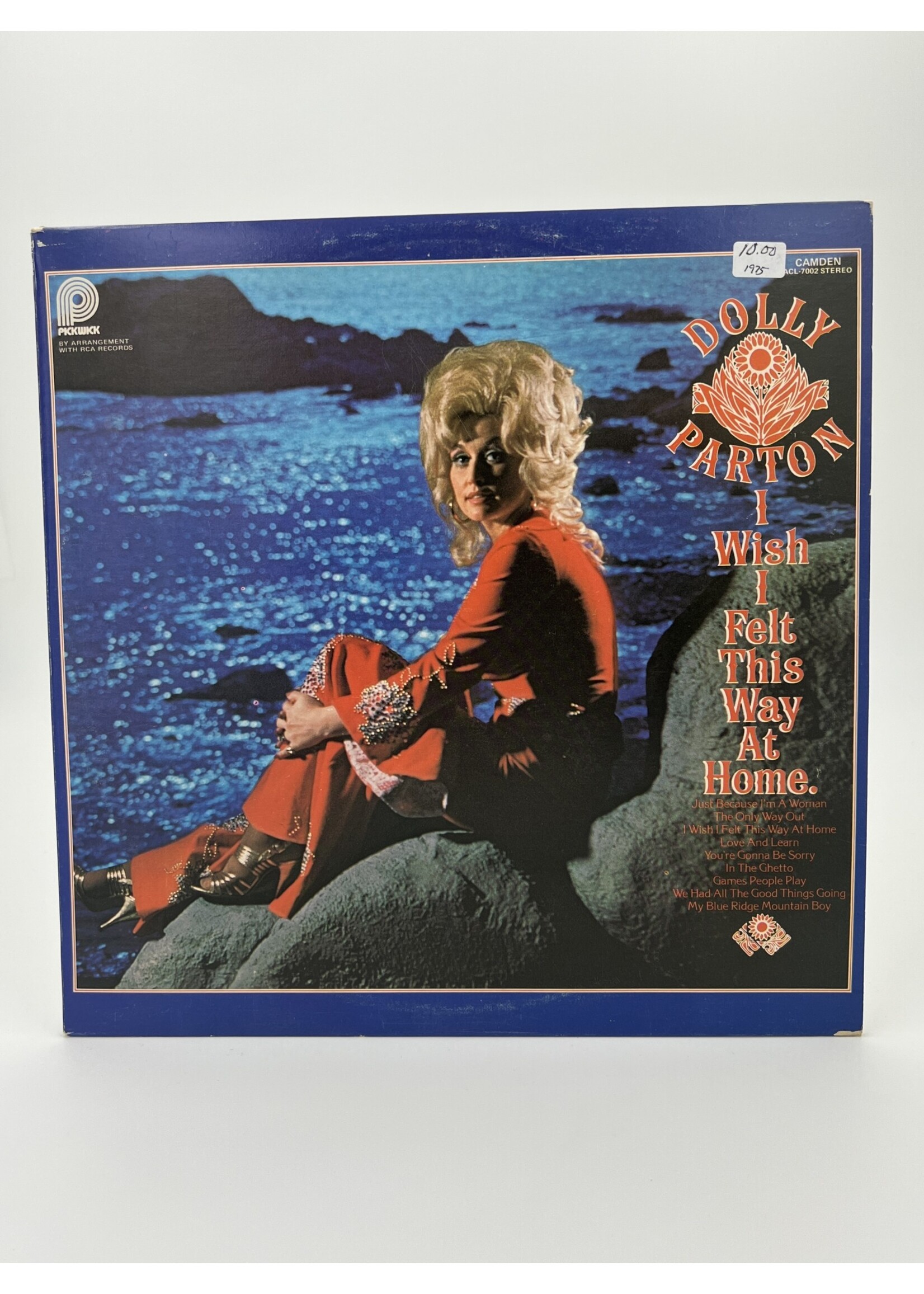 LP   Dolly Parton I Wish I Felt This Way At Home LP Record