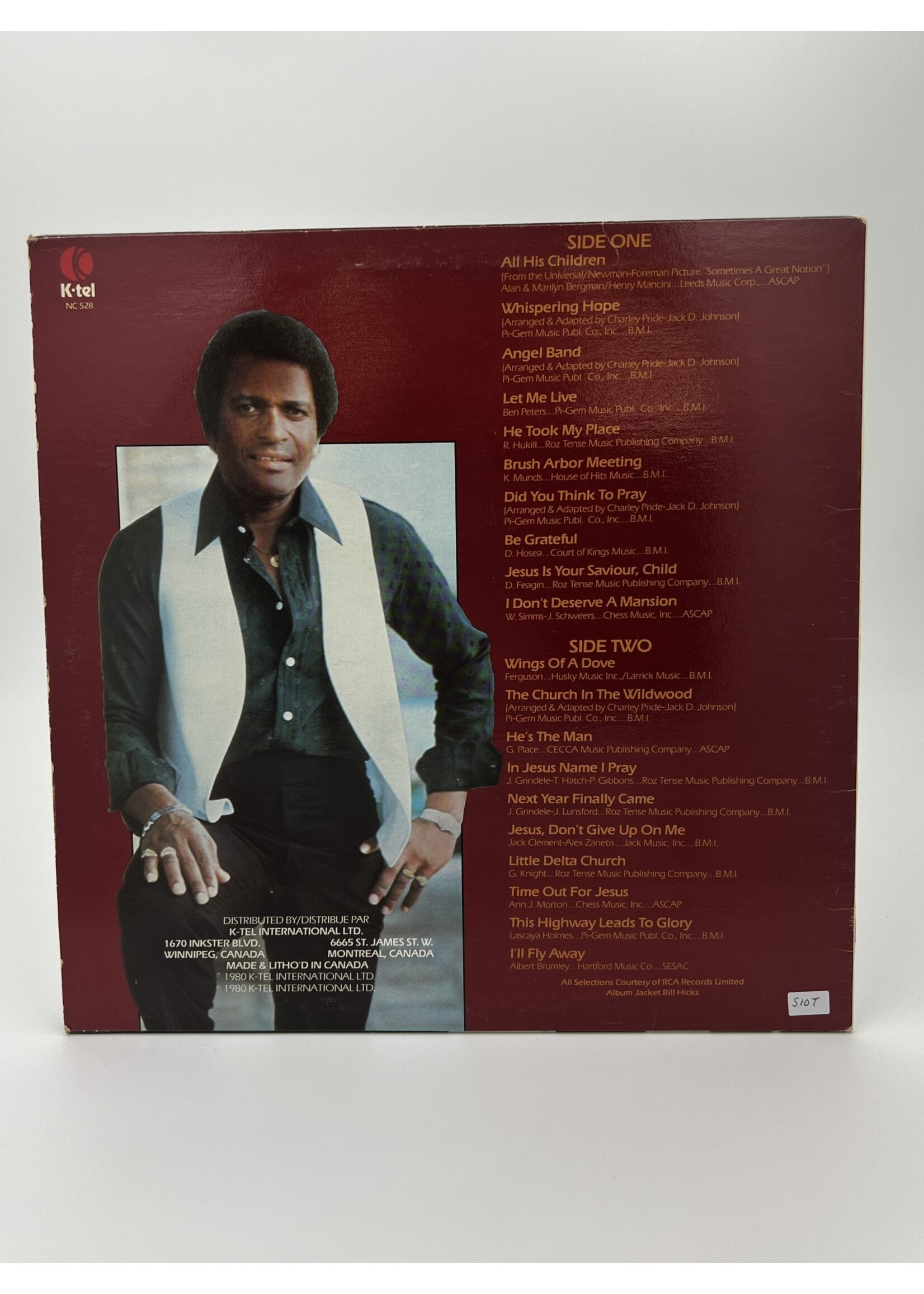 LP   Charlie Pride Sings The Truth LP Record