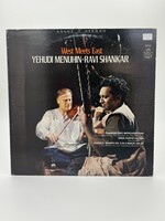 LP Yehudi Menuhin Ravi Shankar West Meets East LP Record