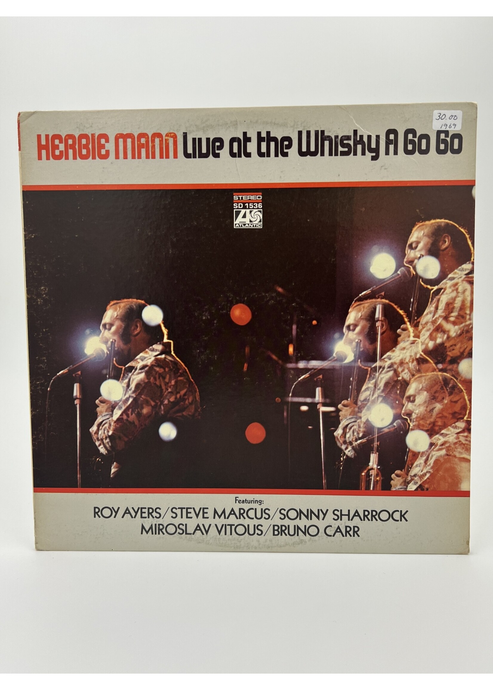 LP Herbie Mann Live At The Whisky A Go Go LP Record