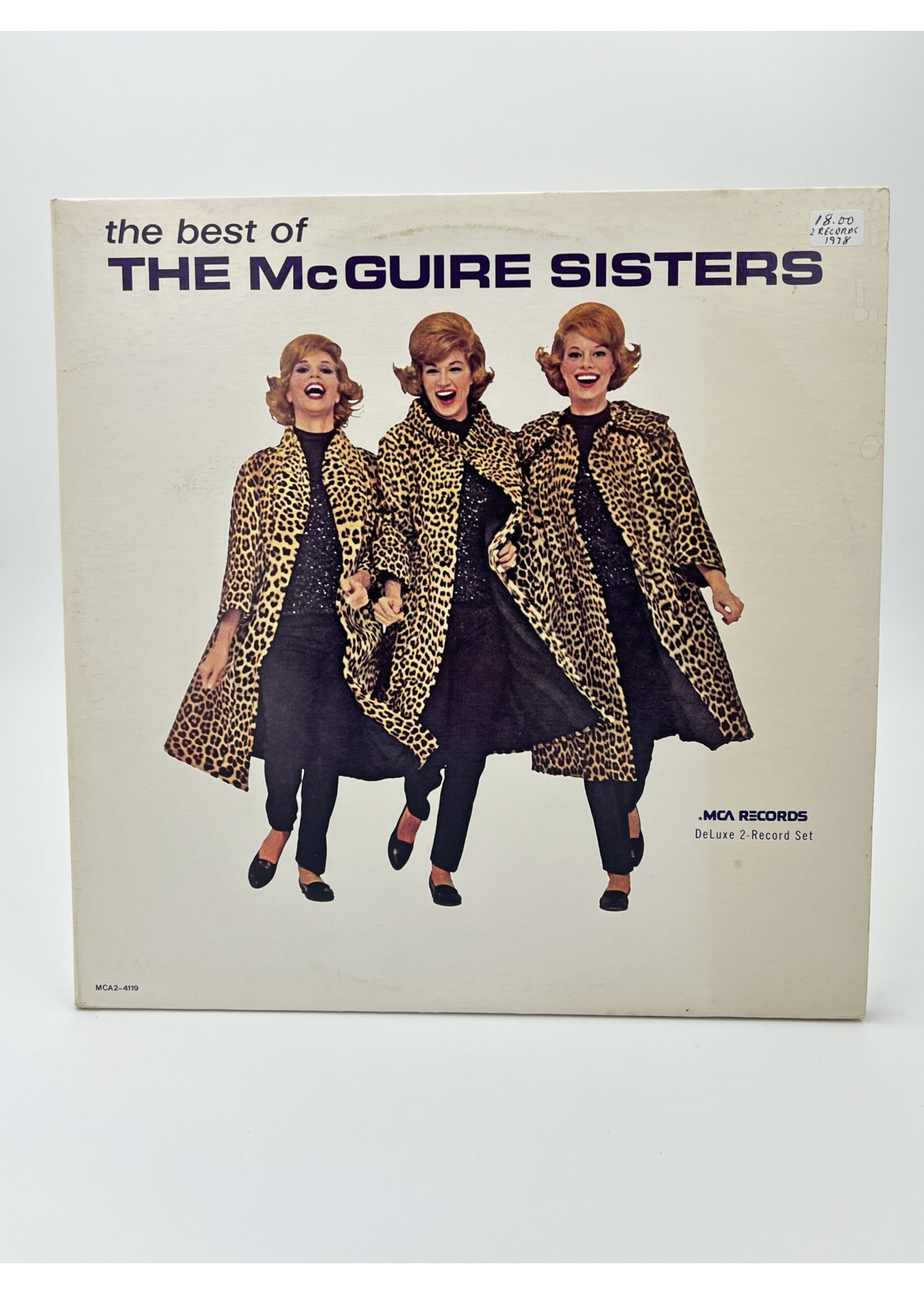 LP The Best Of The McGuire Sisters 2 LP Record