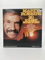 LP Marty Robbins 20 Golden Memories 2 LP Record