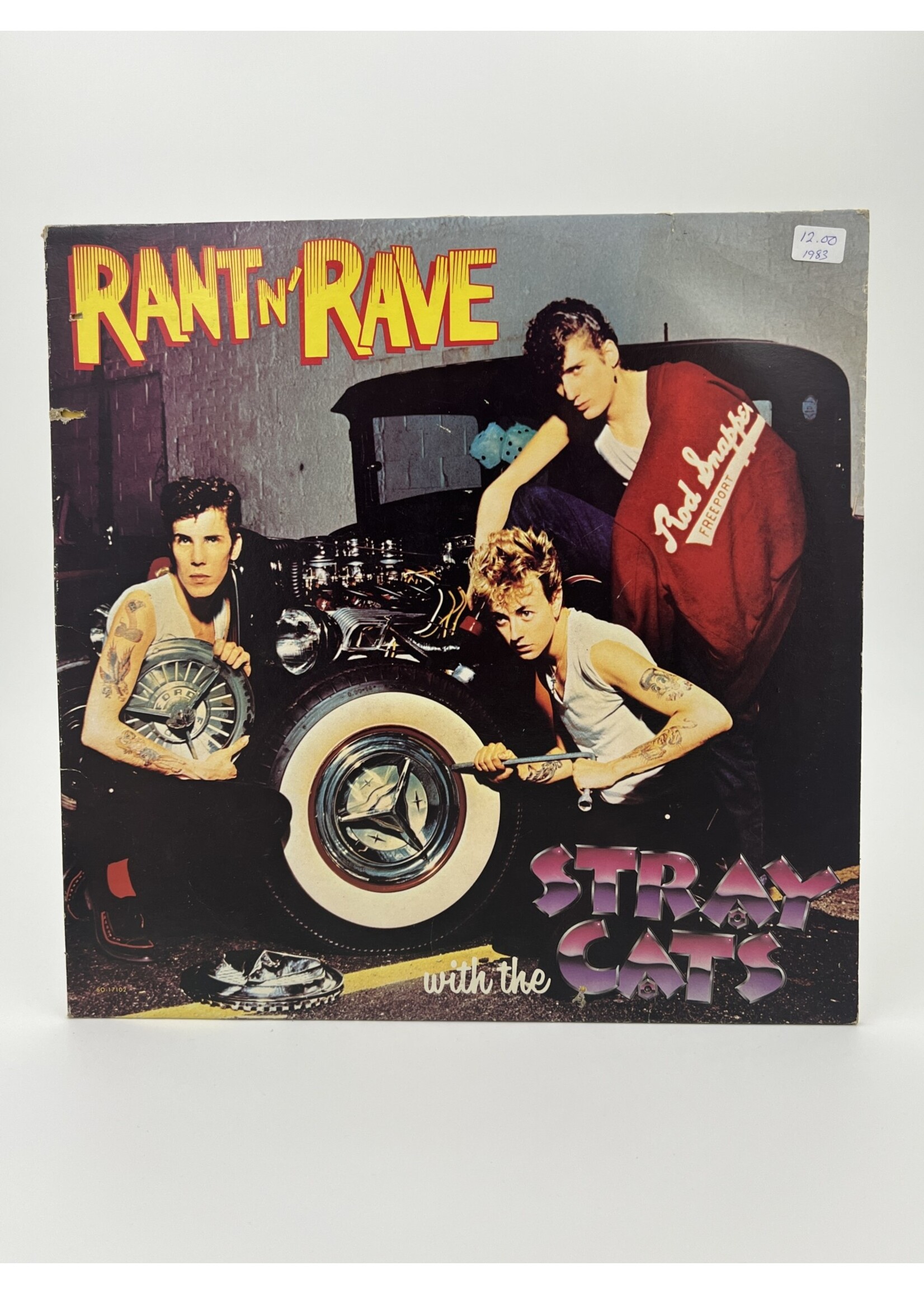 LP Rant N Rave With The Stray Cats LP Record