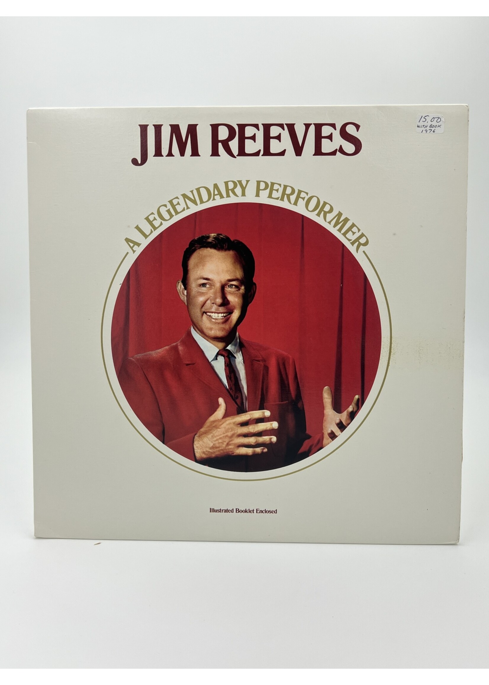 LP Jim Reeves A Legendary Performer LP Record