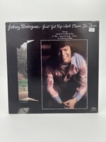LP Johnny Rodriguez Just Get Up And Close The Door LP Record