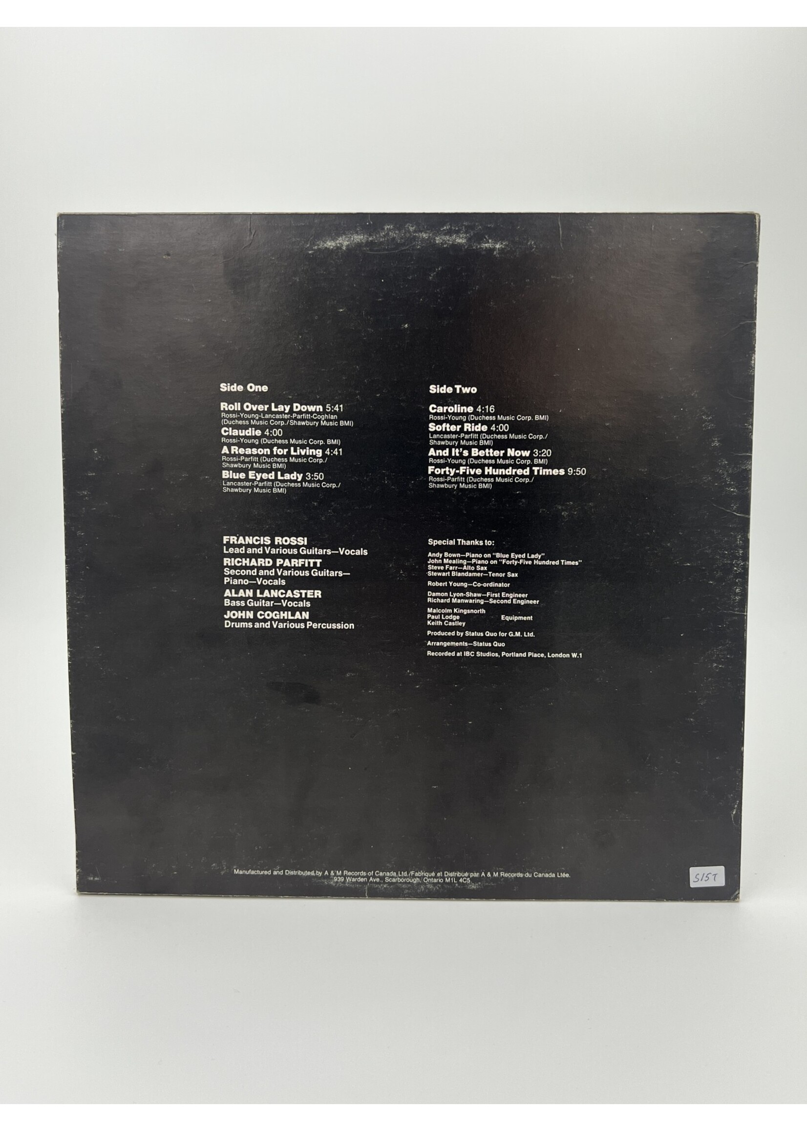 LP Status Quo Hello LP Record