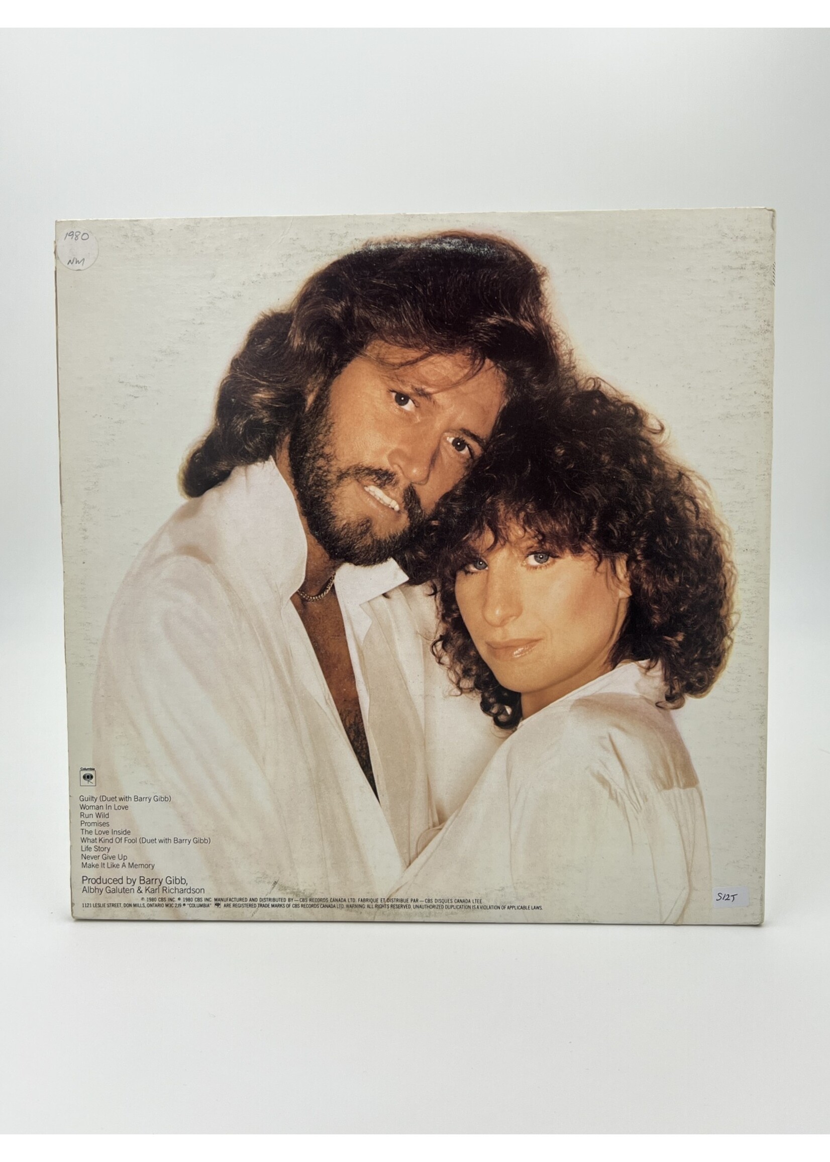 LP Barbra Streisand Guilty LP Record
