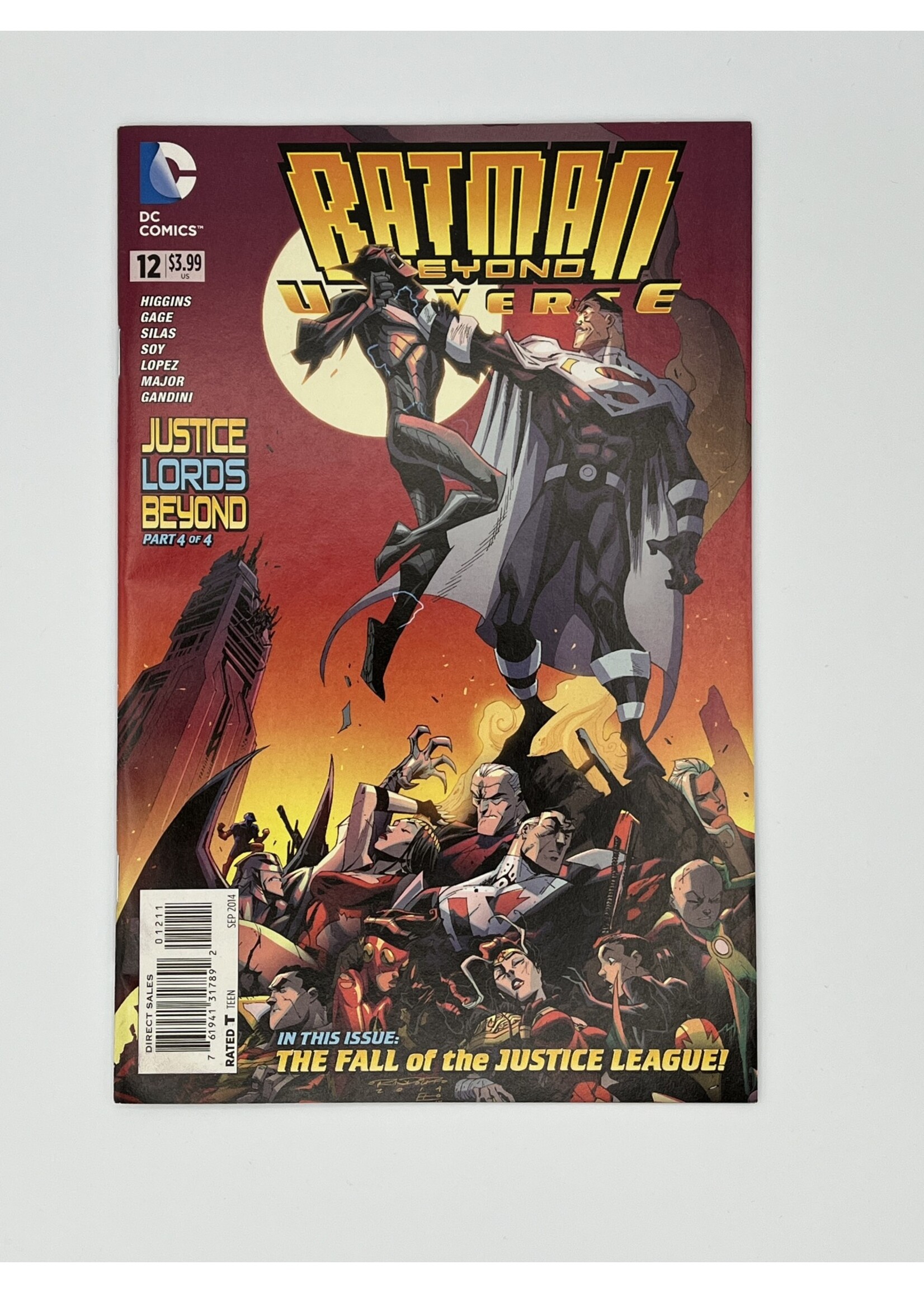 DC   BATMAN BEYOND: UNIVERSE #12 DC September 2014