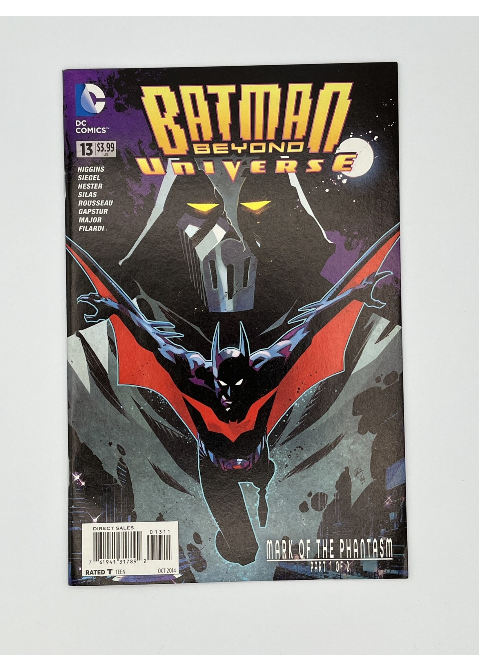 DC   BATMAN BEYOND: UNIVERSE #13 DC October 2014