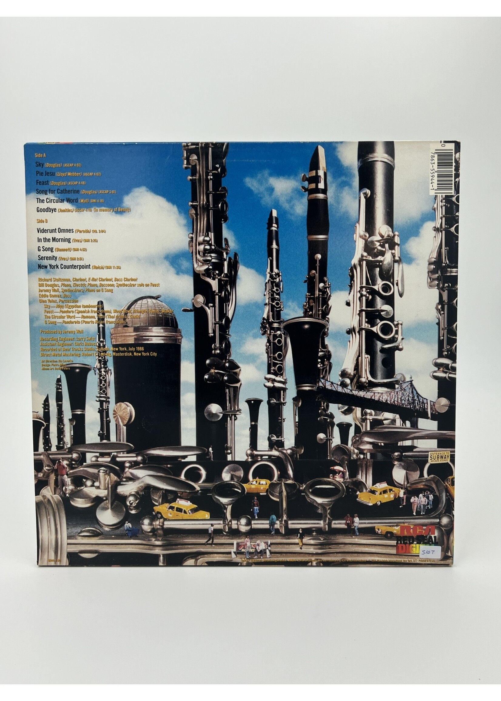 LP   Richard Stoltzman New York Counterpoint LP Record