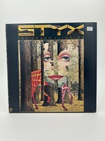 LP Styx The Grand Illusion LP Record With Poster