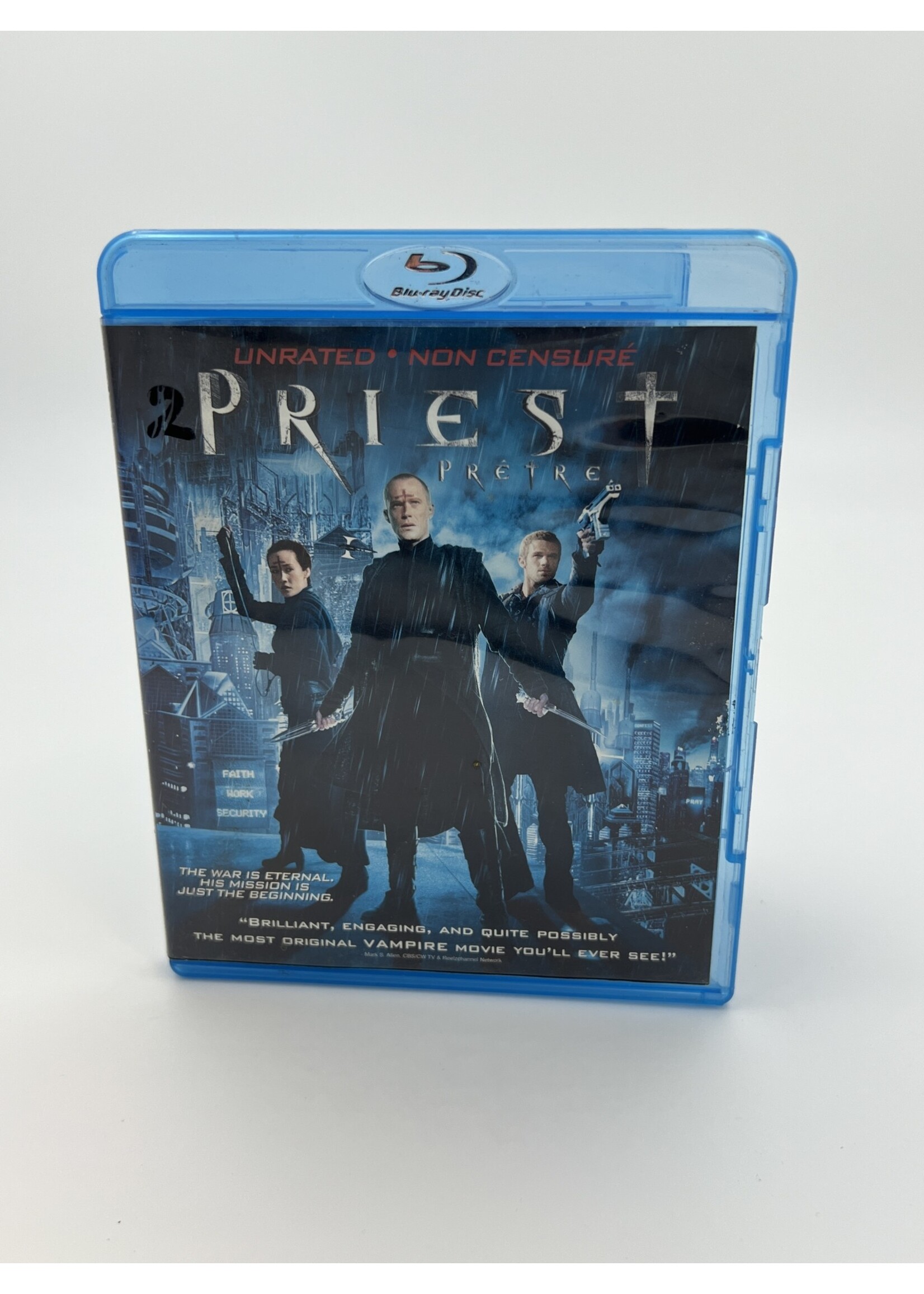 Bluray Priest Unrated Bluray
