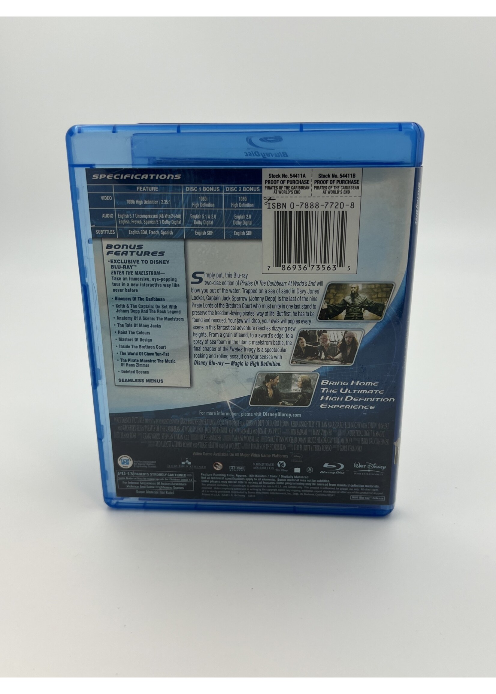Bluray Pirates Of The Caribbean At Worlds End Bluray