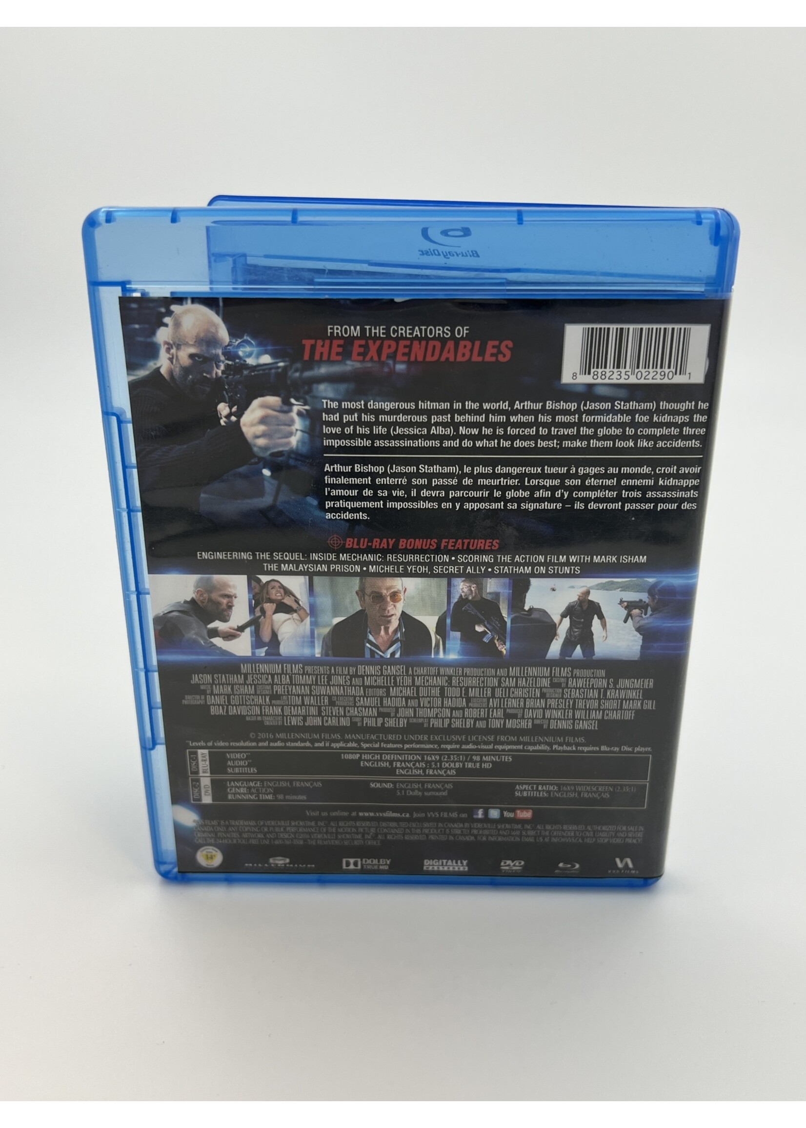 Bluray Mechanic Resurrection Bluray