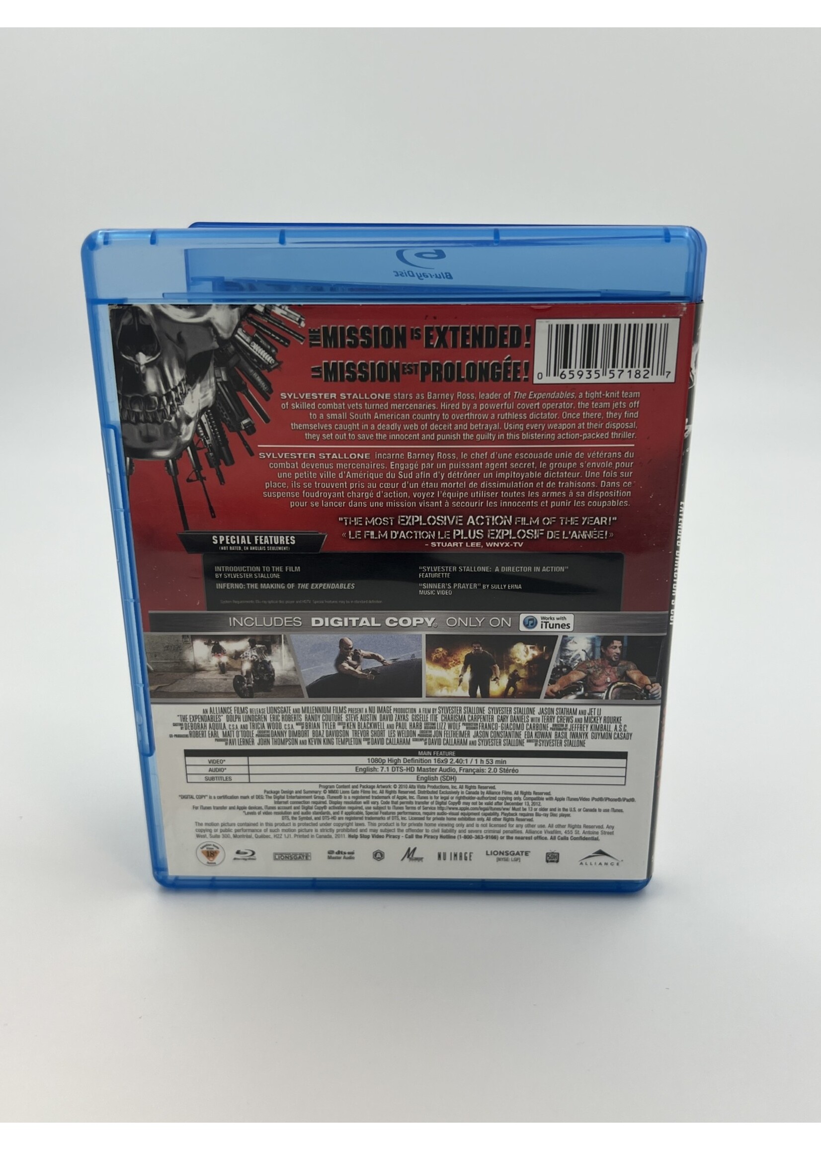 Bluray   The Expendables Extended Directors Cut Bluray