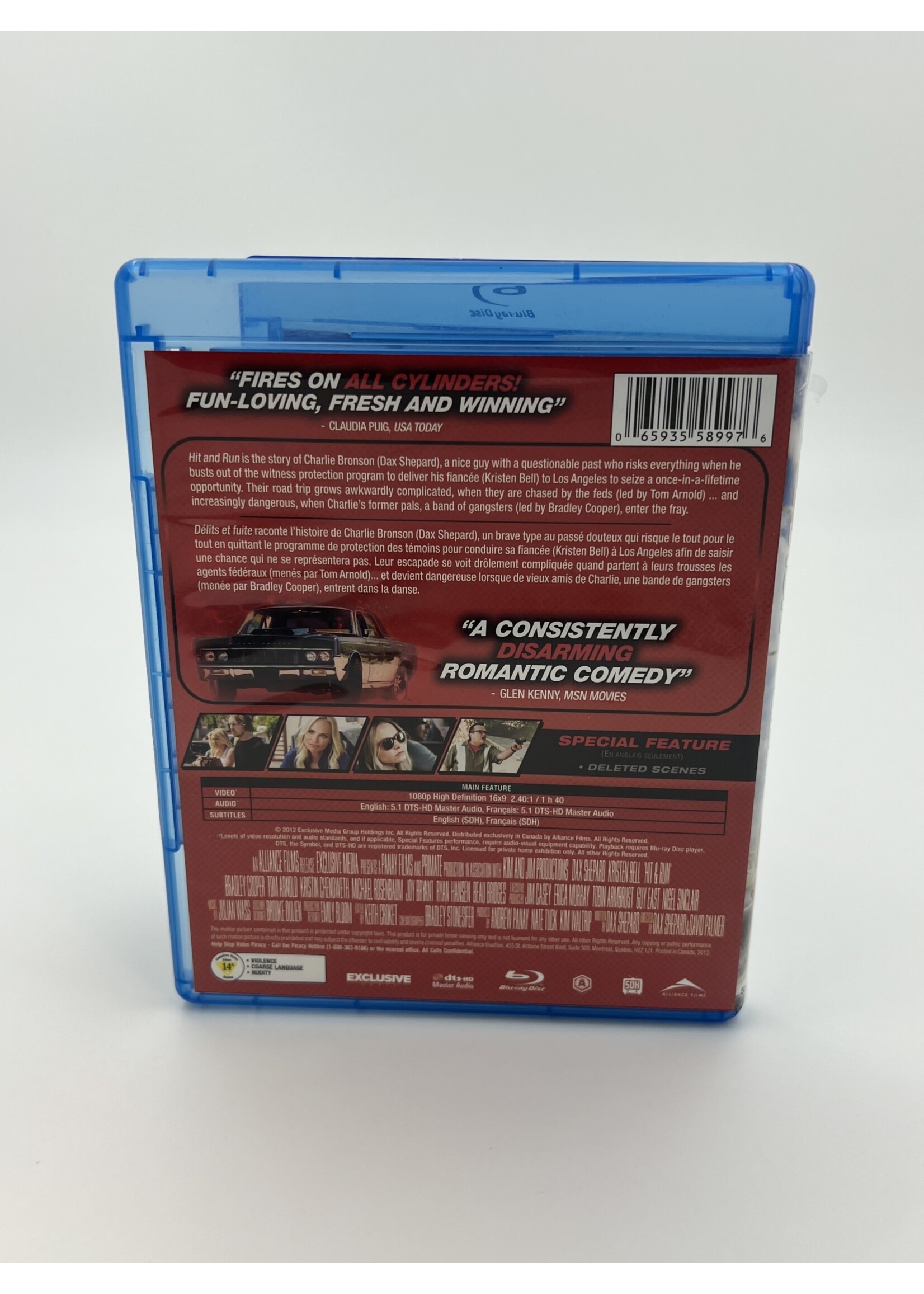 Bluray Hit And Run Bluray