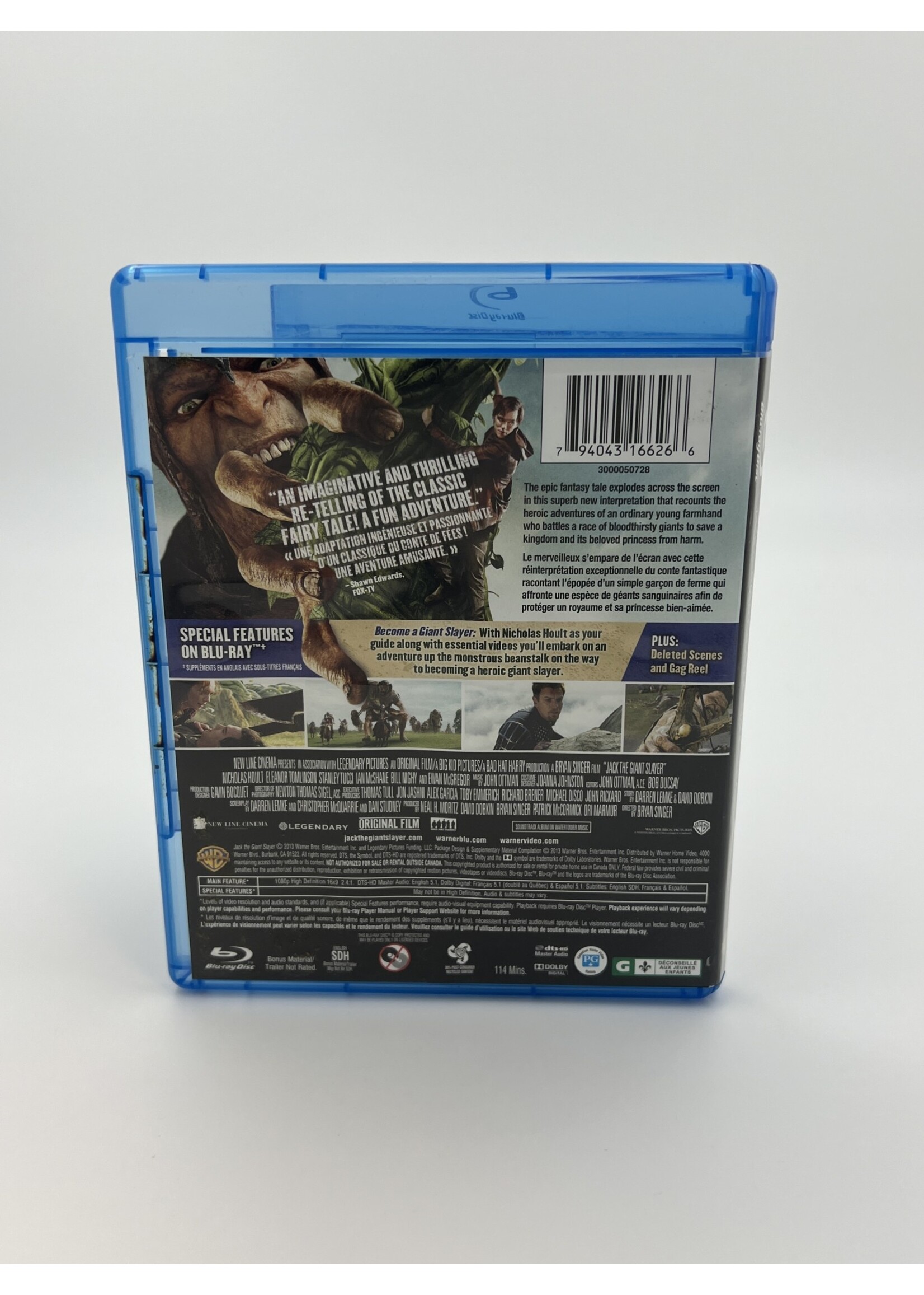 Bluray Jack The Giant Slayer Bluray